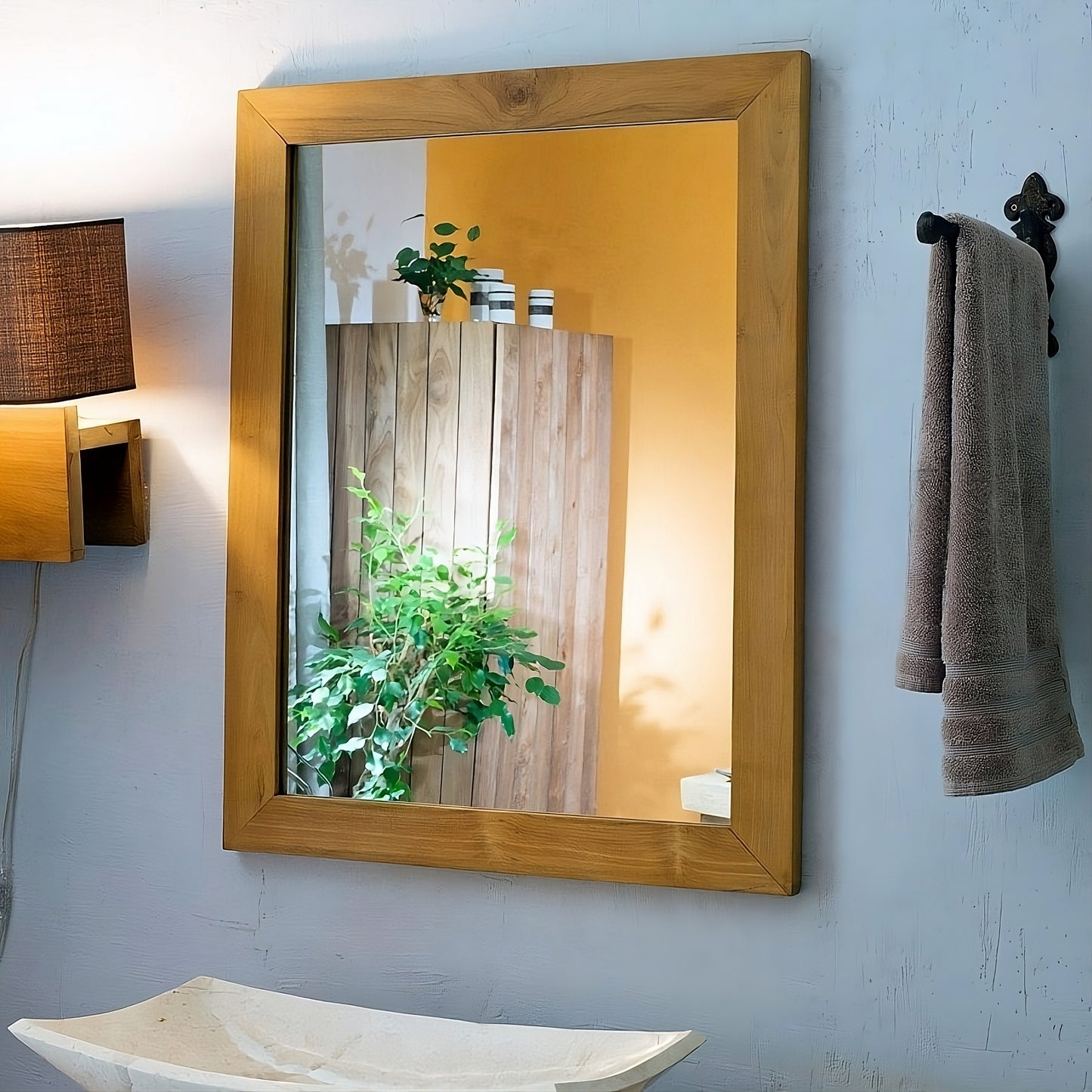 Mirror rectangular 90
