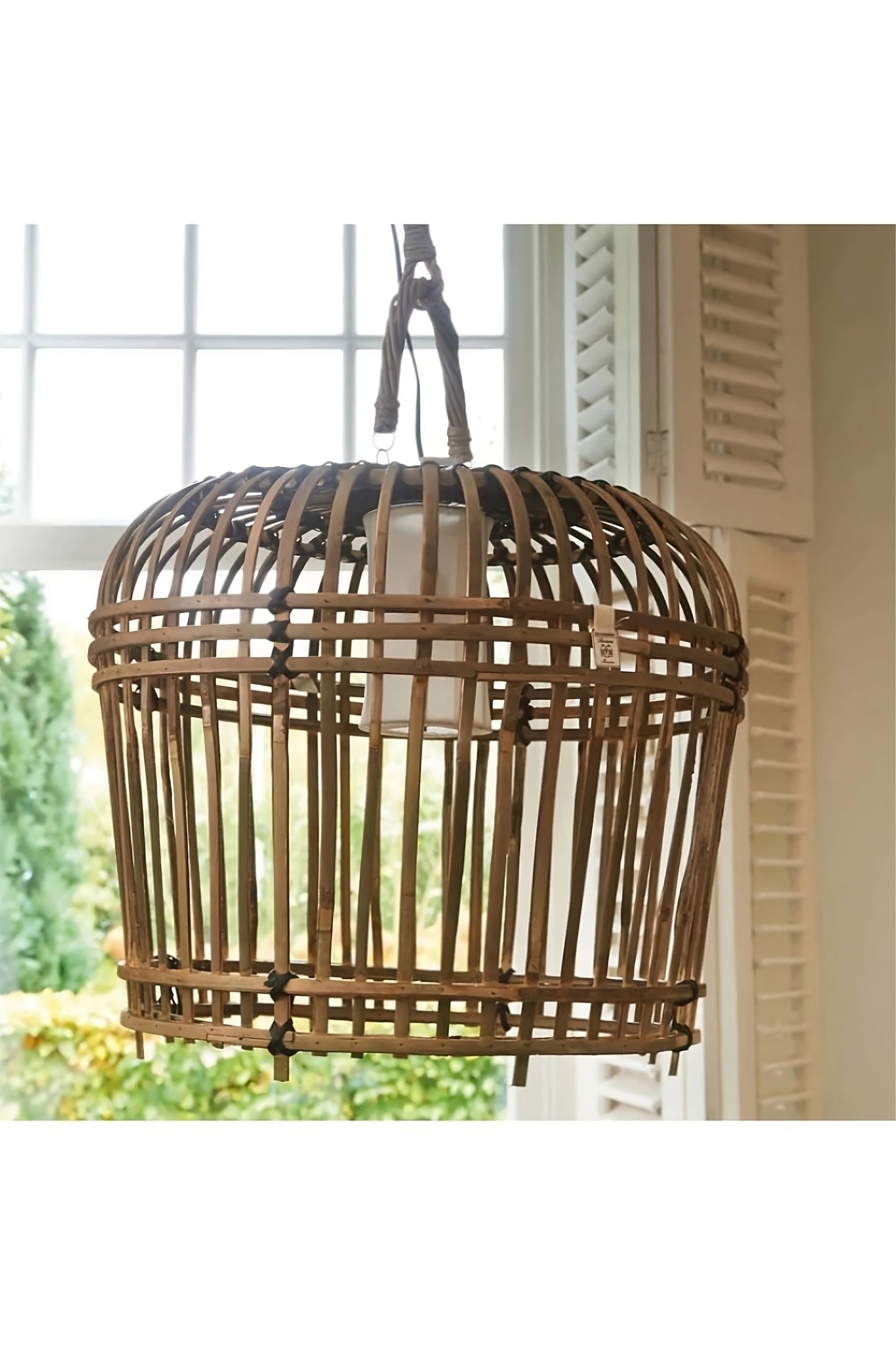 Lampu Gantung Sangkar Bambu | Riviera Maison San Carlos