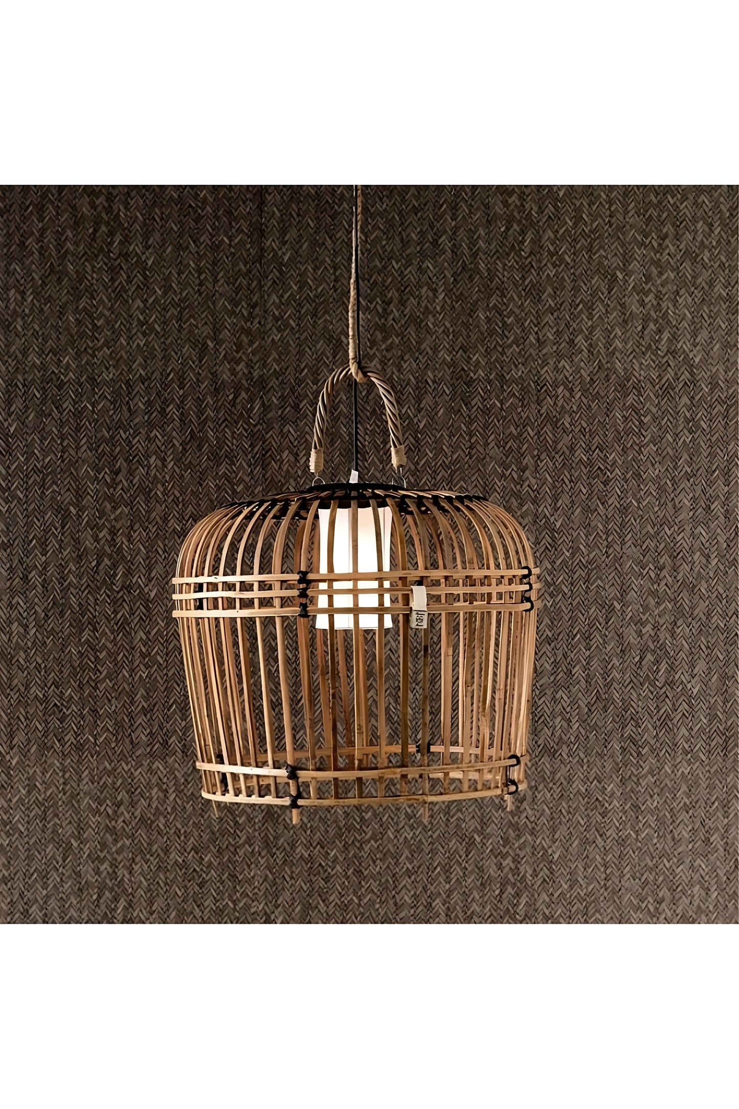 Lampu Gantung Sangkar Bambu | Riviera Maison San Carlos