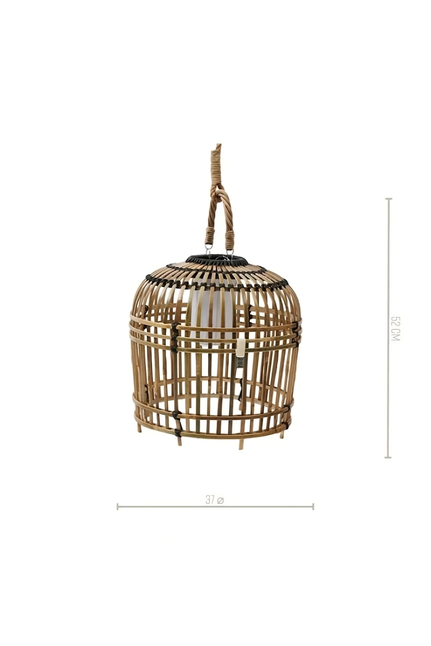 Lampu Gantung Sangkar Bambu | Riviera Maison San Carlos