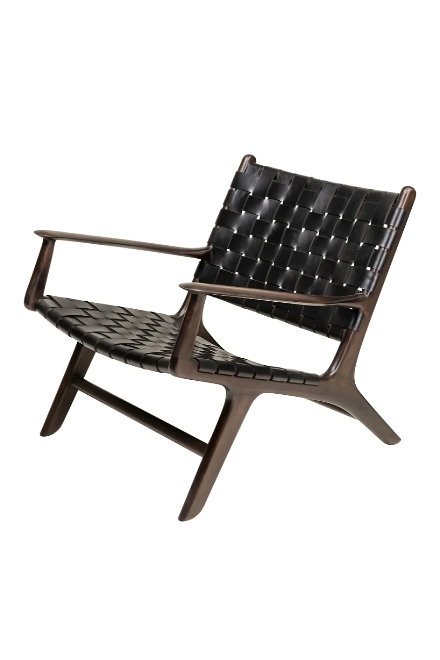 Braided Leather Lounge Chair | Versmissen Kopenhagen