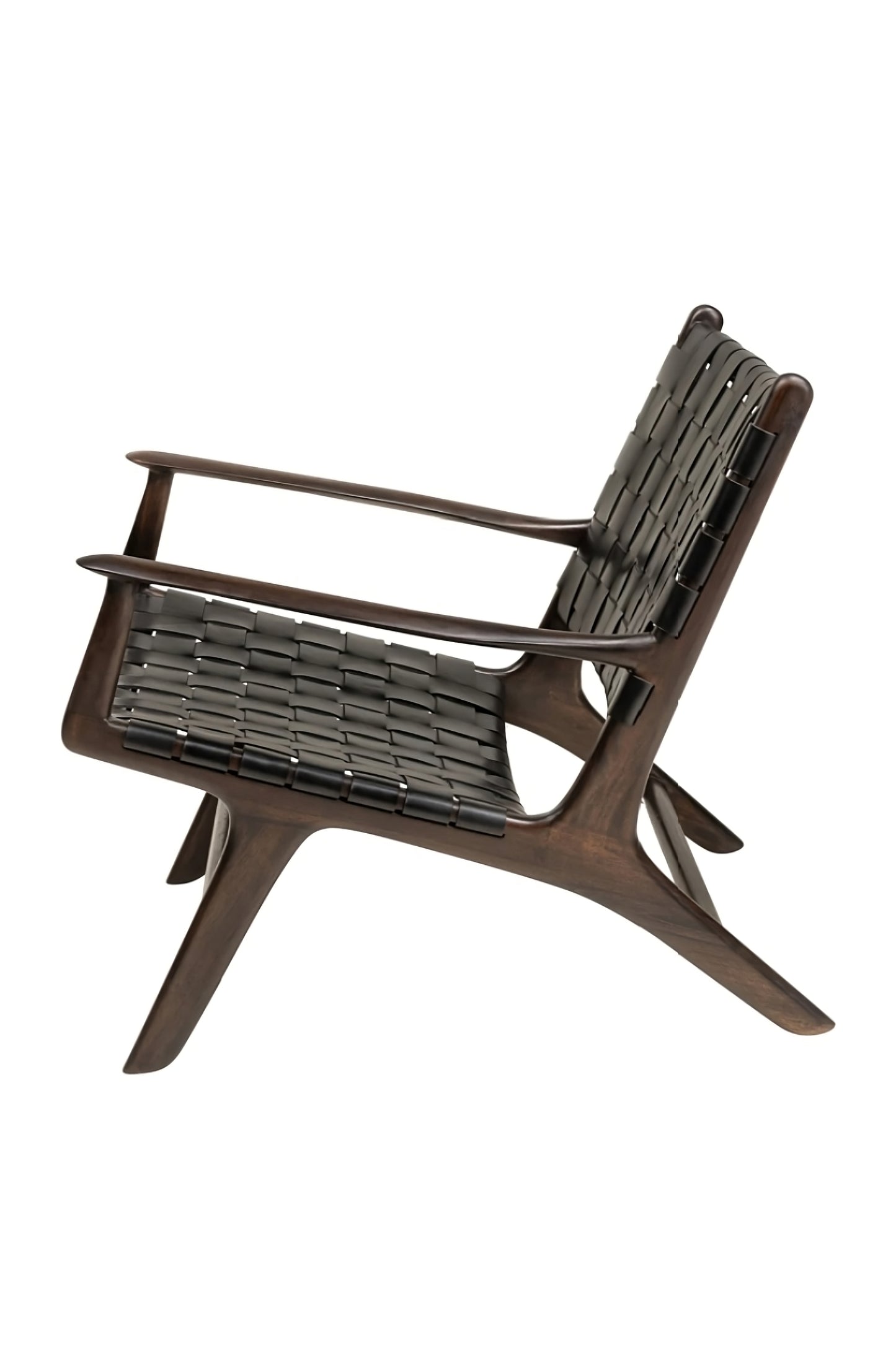 Braided Leather Lounge Chair | Versmissen Kopenhagen