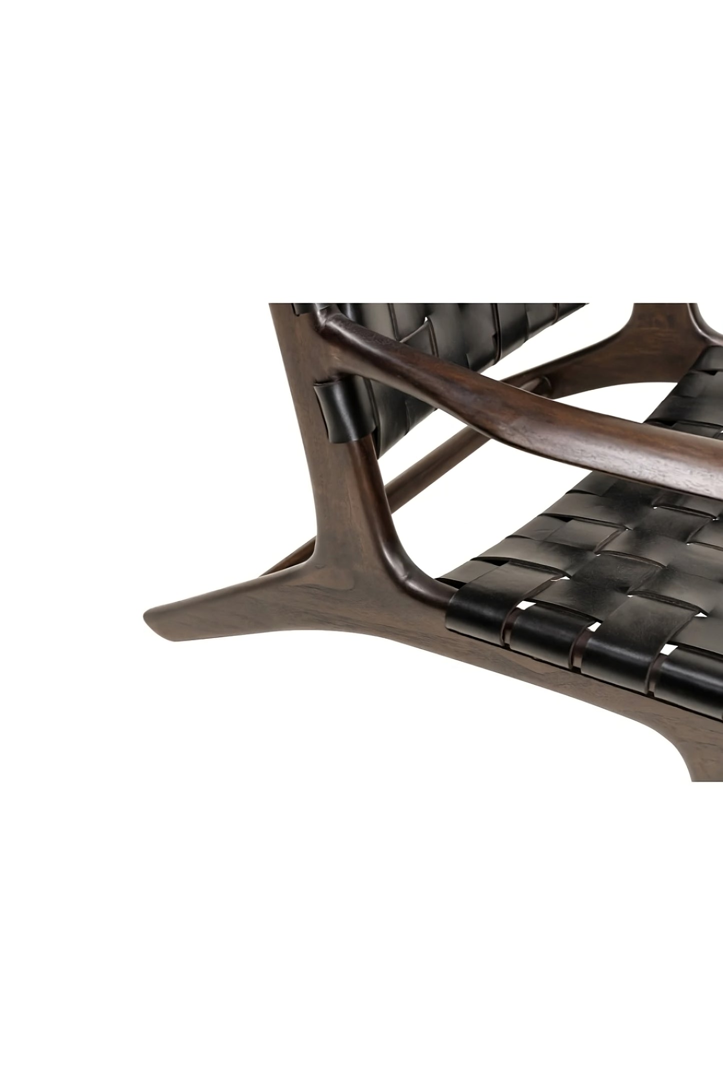 Braided Leather Lounge Chair | Versmissen Kopenhagen