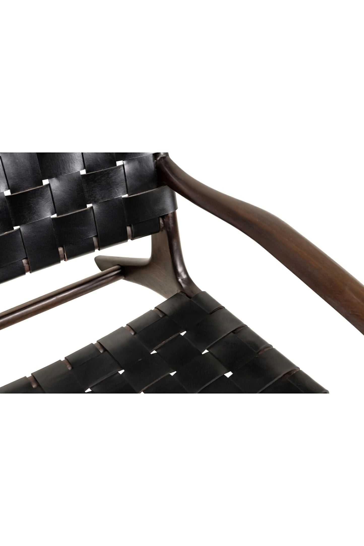 Braided Leather Lounge Chair | Versmissen Kopenhagen