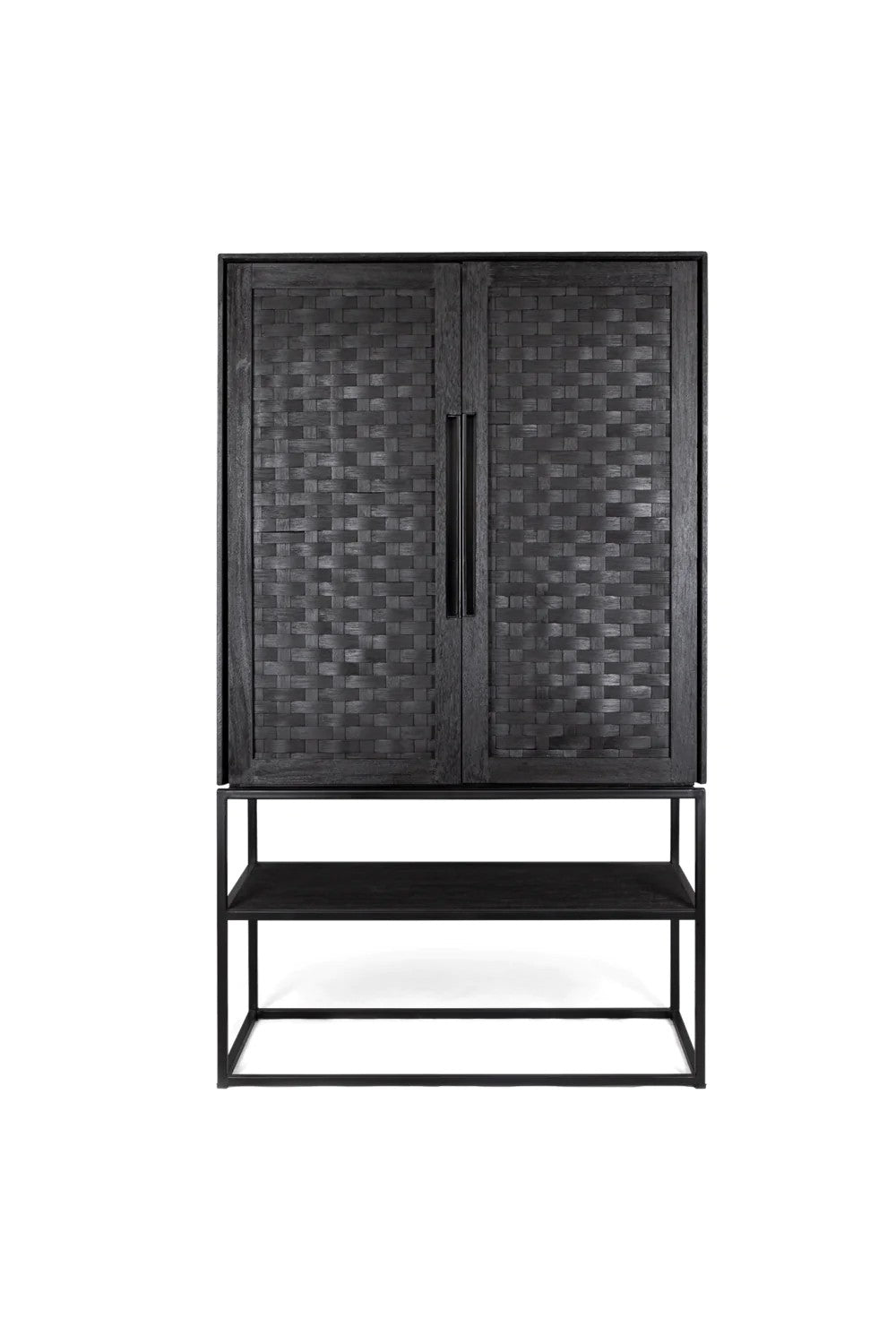 Charcoal Wooden Industrial Cabinet | dBodhi Karma