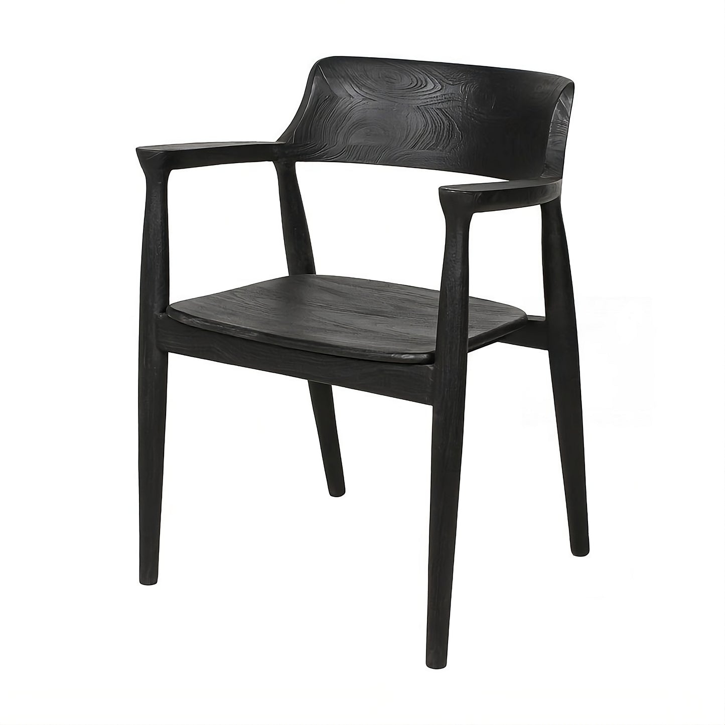 Chair with armrests Hiro Black