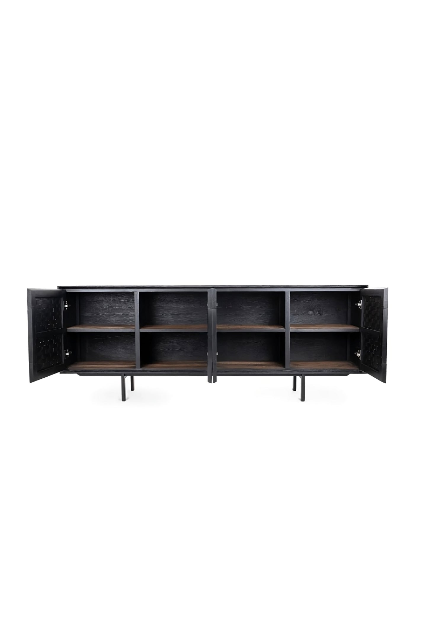 Handwoven Rattan Low Dresser | dBodhi Karma