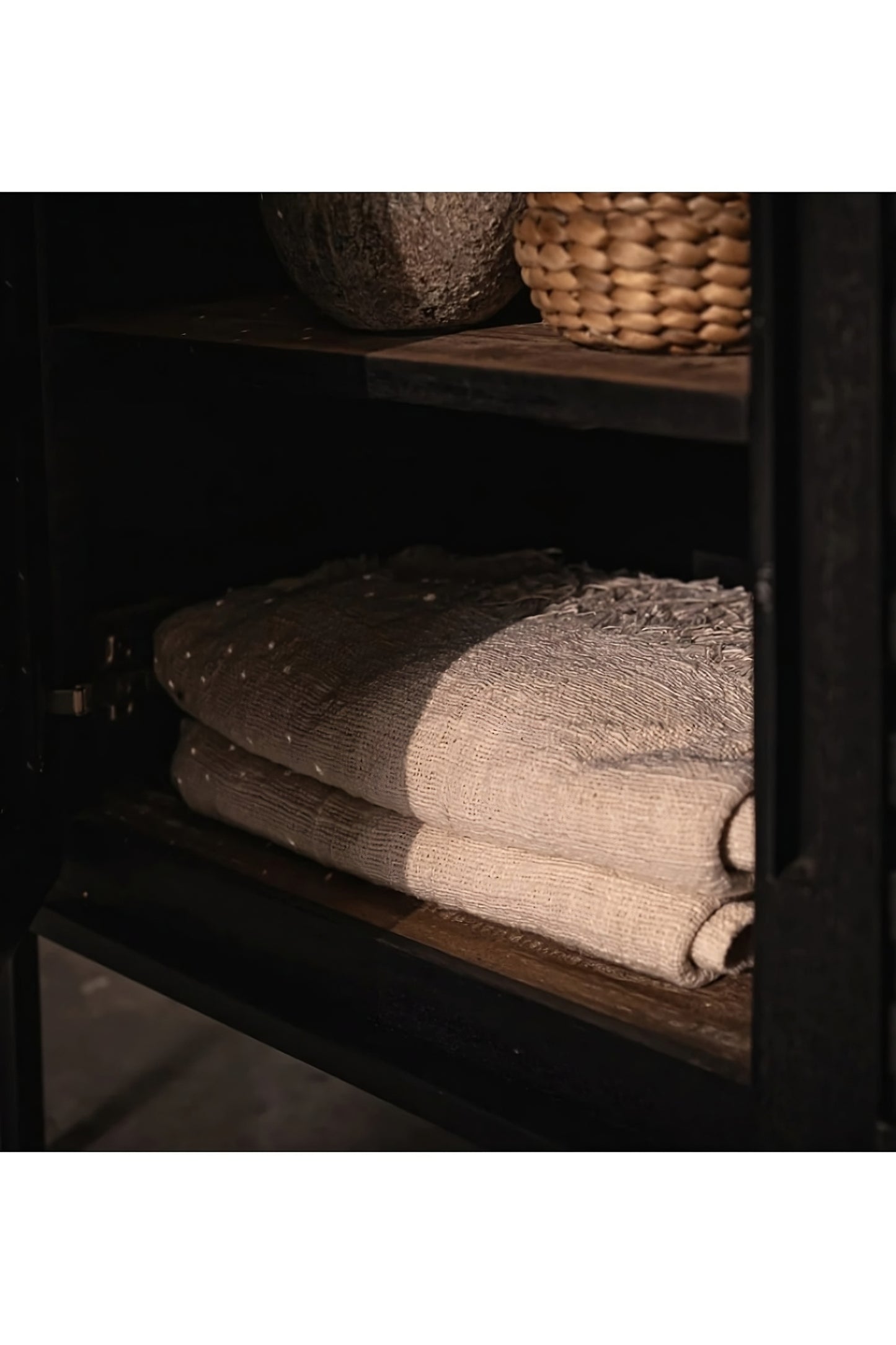 Handwoven Rattan Low Dresser | dBodhi Karma