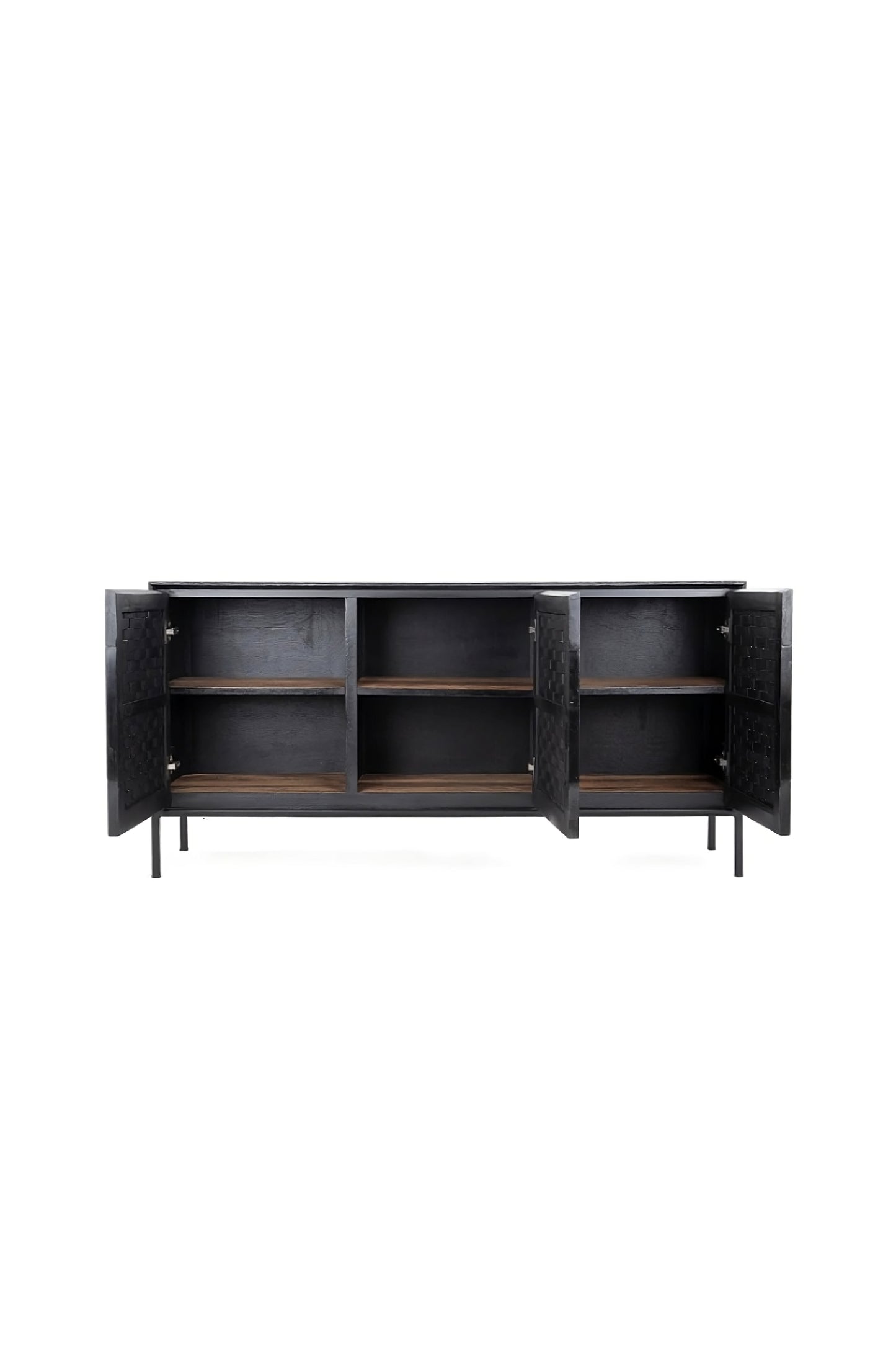 Handwoven Rattan Low Dresser | dBodhi Karma