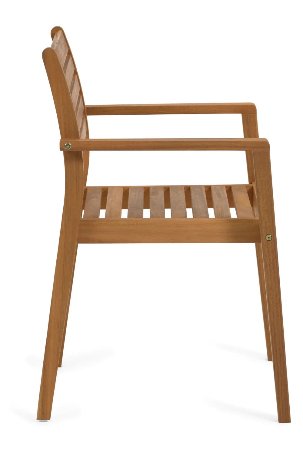 Natural Wooden Outdoor Armchairs (2) | La Forma Hanzel