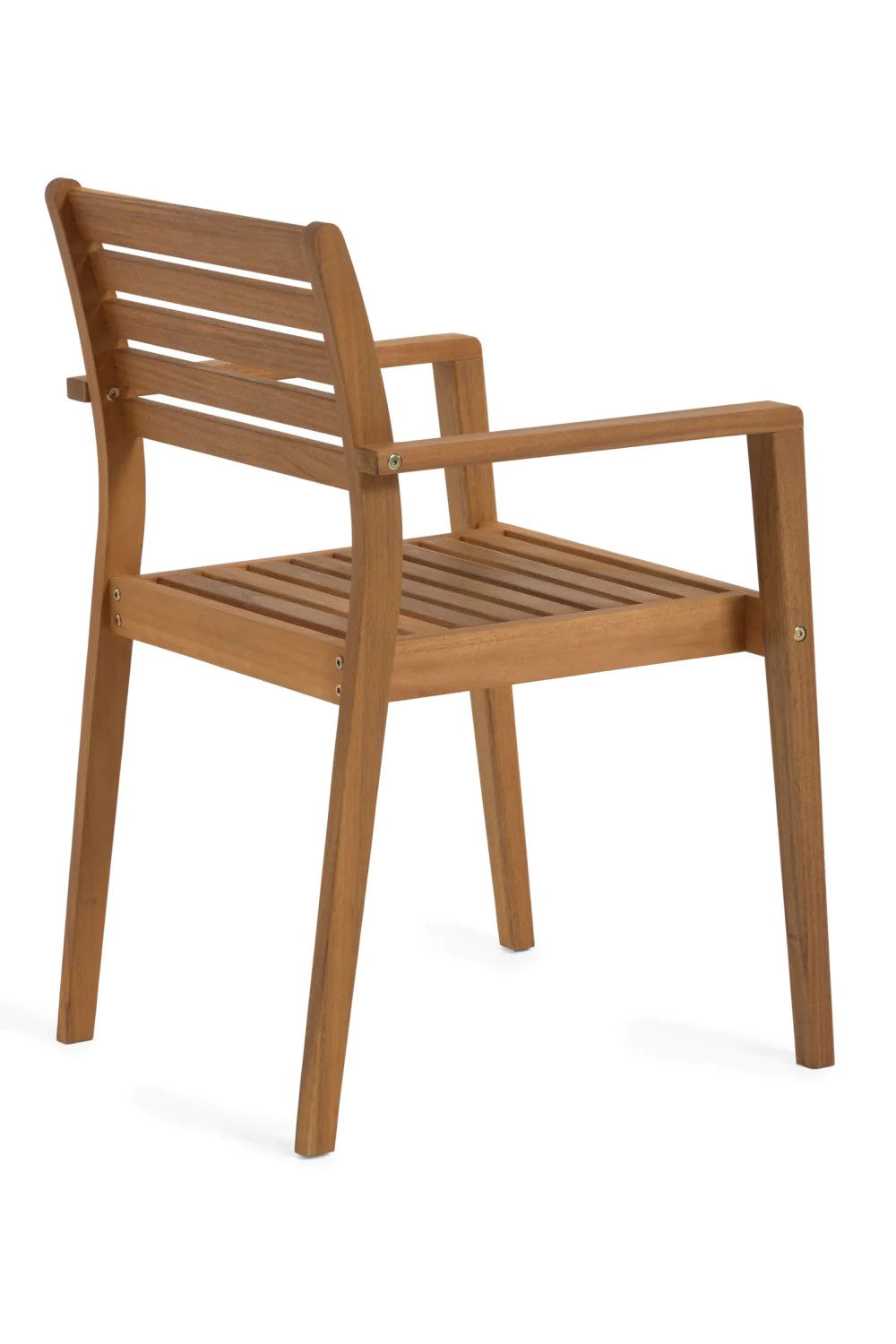 Natural Wooden Outdoor Armchairs (2) | La Forma Hanzel