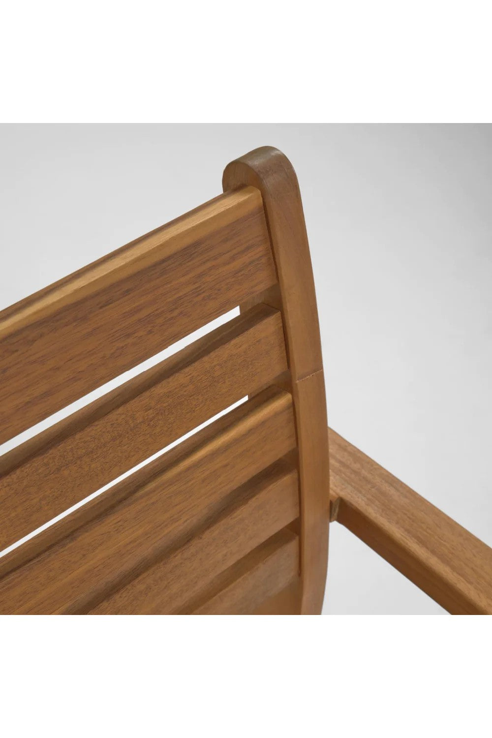 Natural Wooden Outdoor Armchairs (2) | La Forma Hanzel
