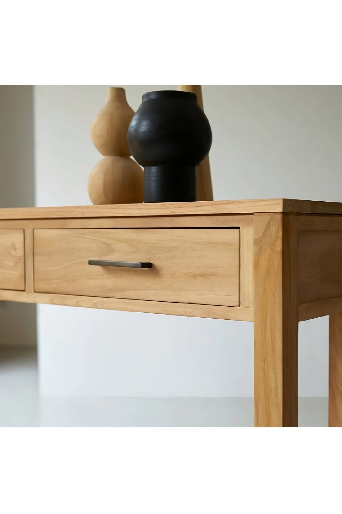 Natural Teak Console Table | Tikamoon Maë