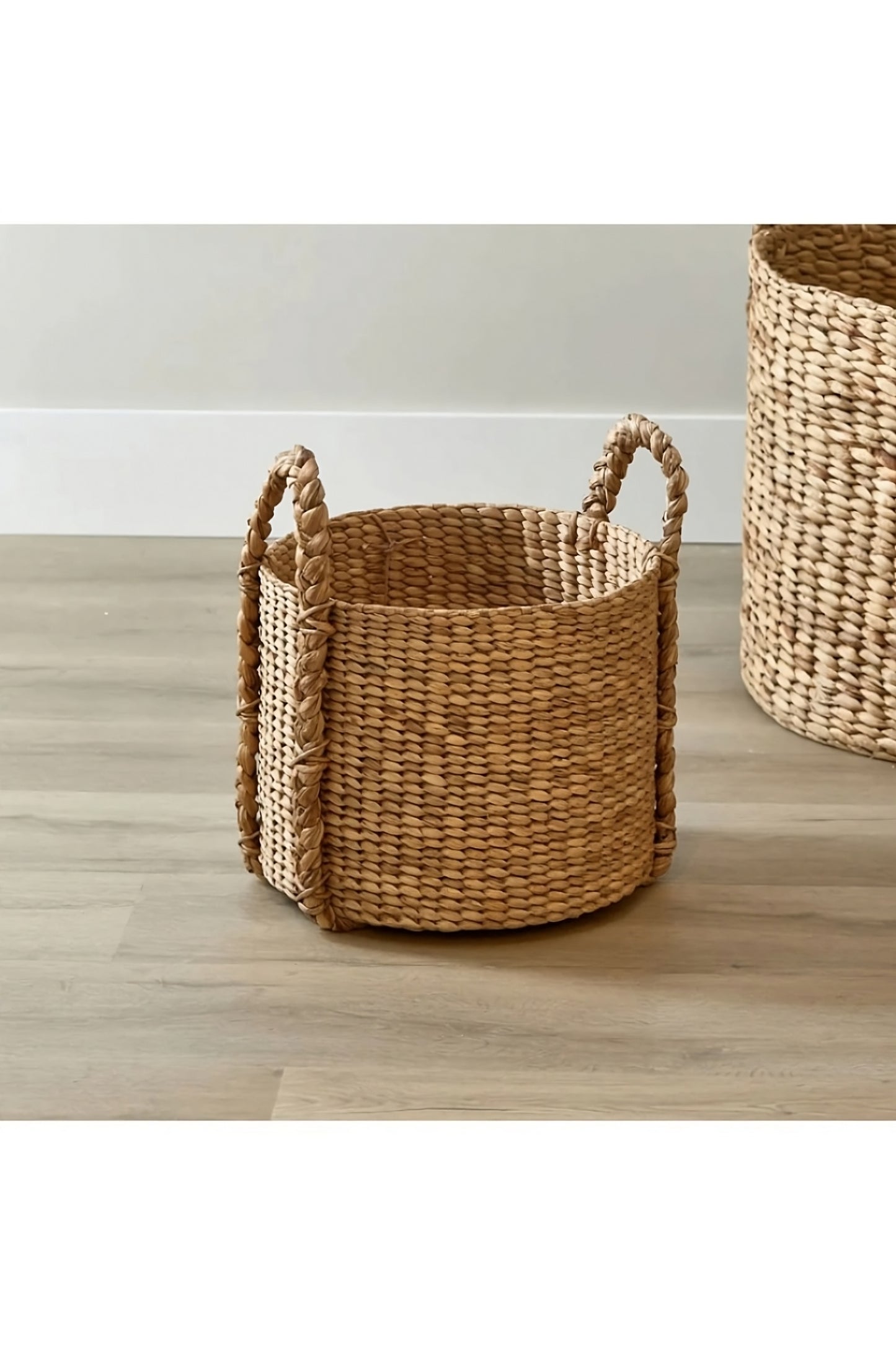 Natural Water Hyacinth Baskets (3) | Rivièra Maison San Blas