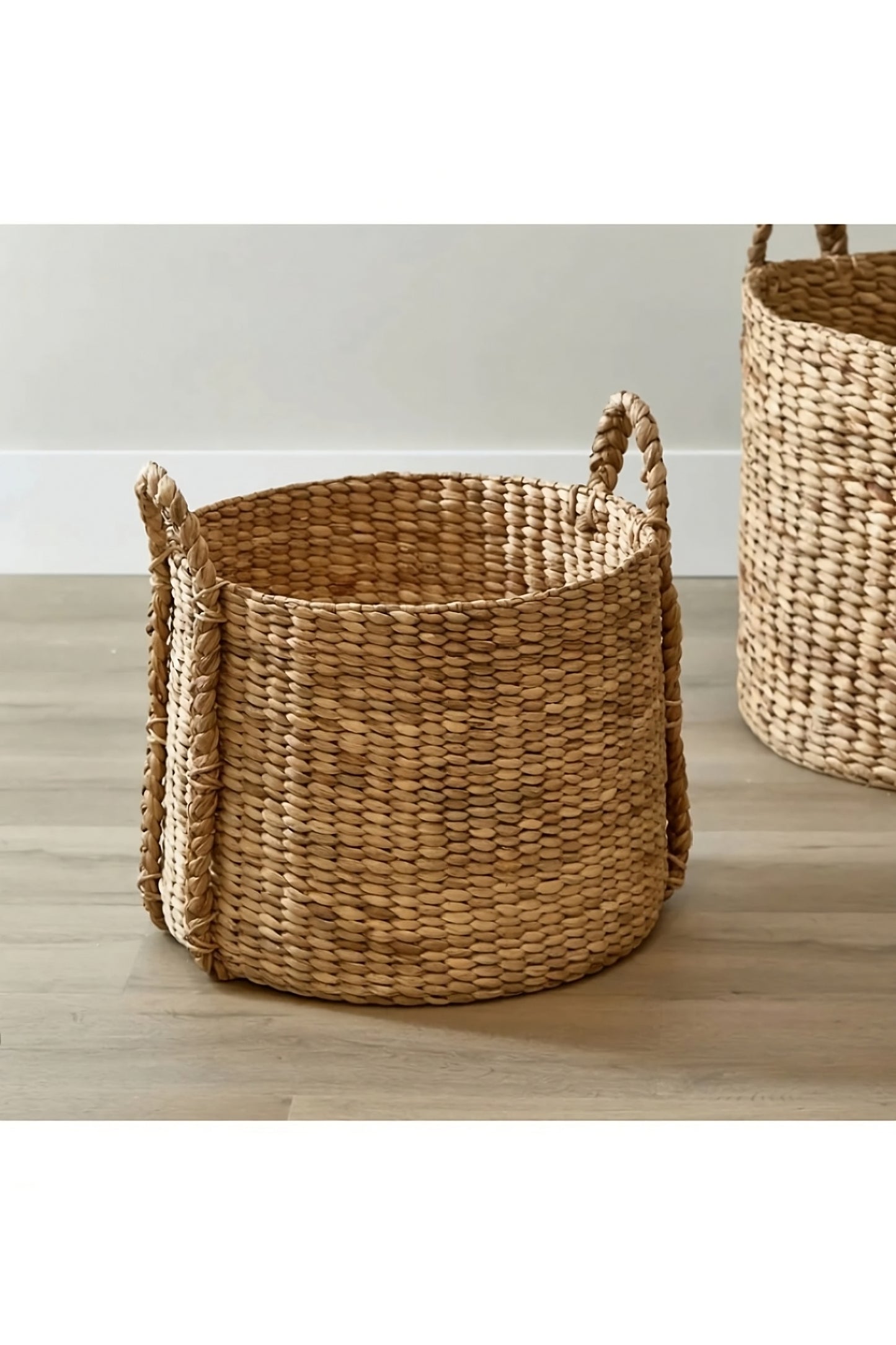 Natural Water Hyacinth Baskets (3) | Rivièra Maison San Blas