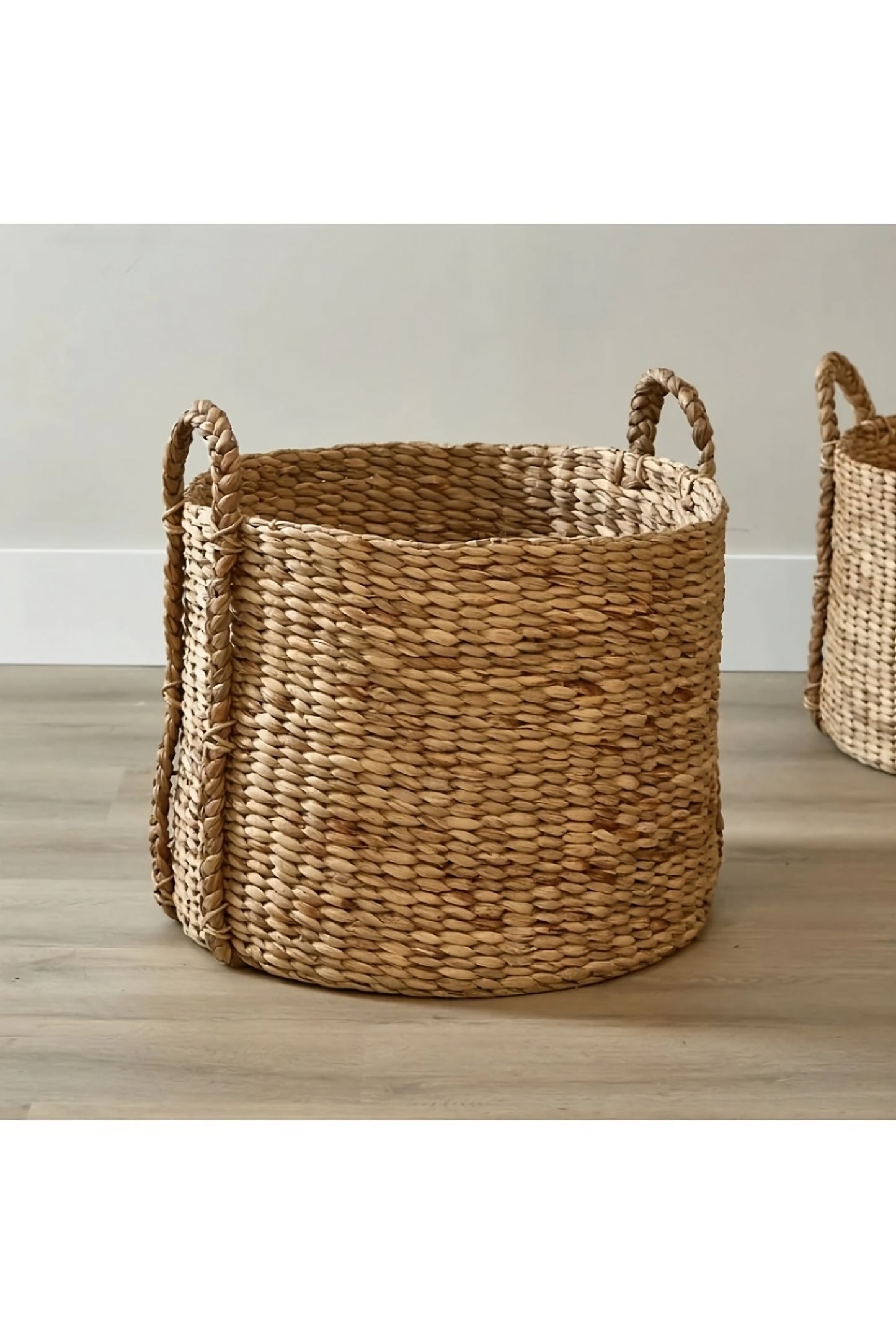 Natural Water Hyacinth Baskets (3) | Rivièra Maison San Blas