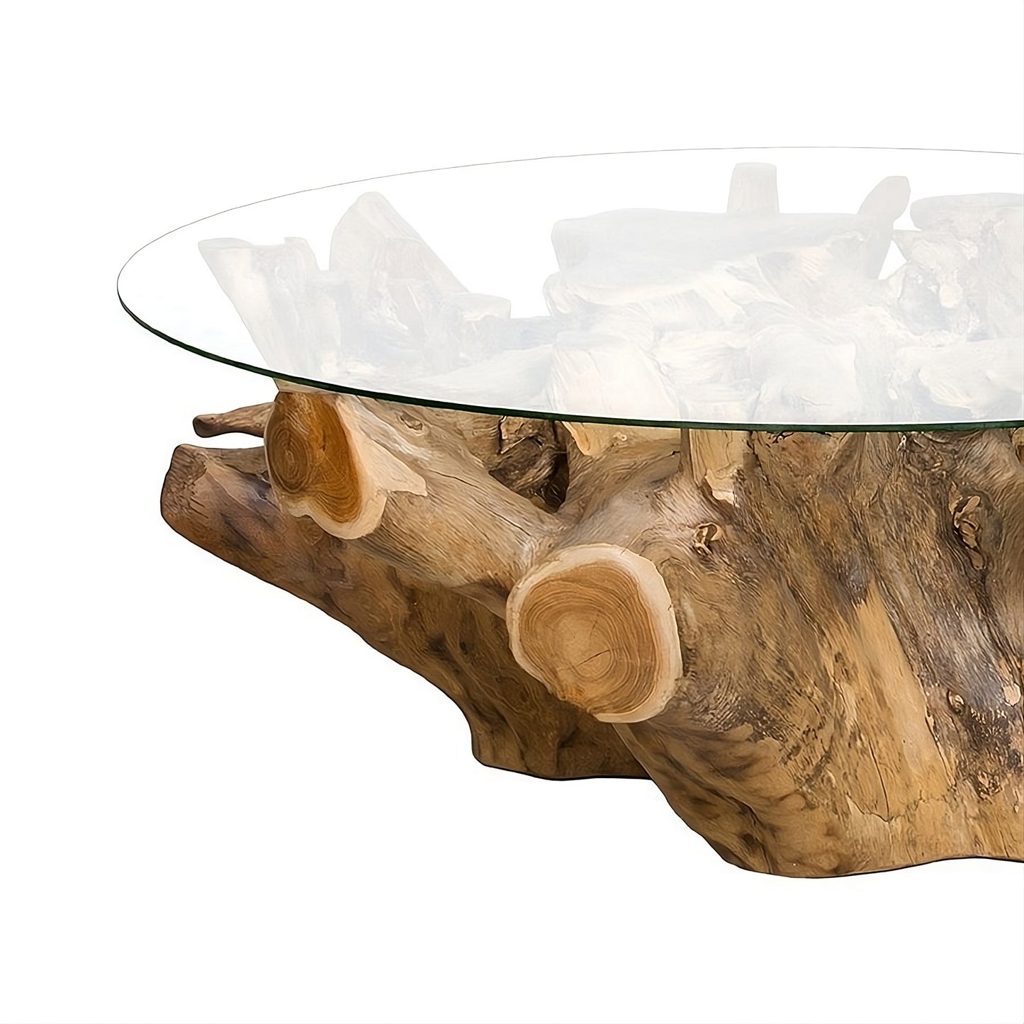 Coffee table Root 100 (58436N) with glass