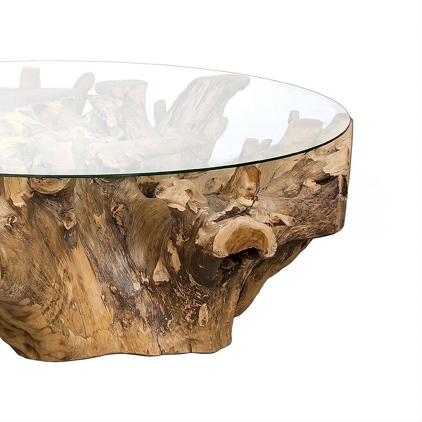 Coffee table Root 100 (58436N) with glass
