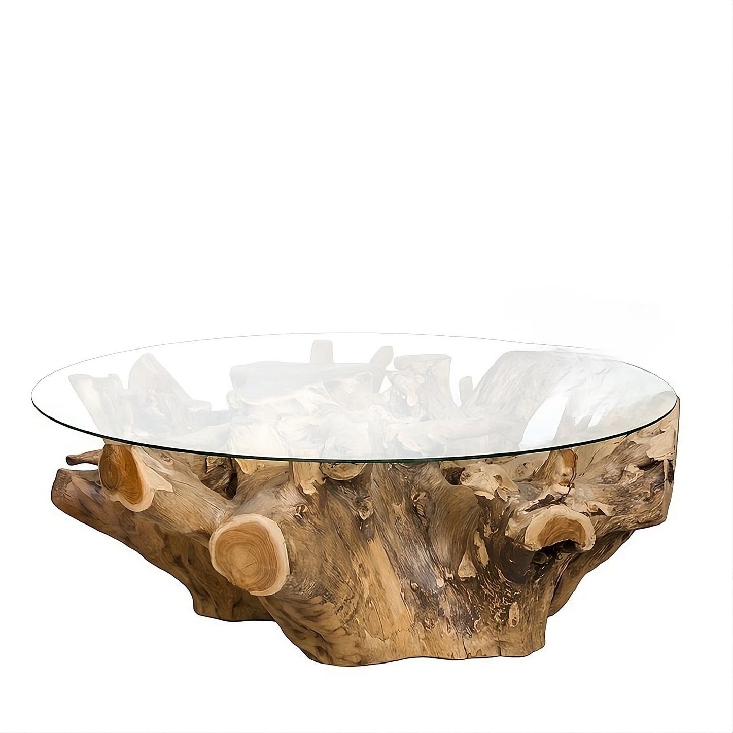 Coffee table Root 100 (58436N) with glass