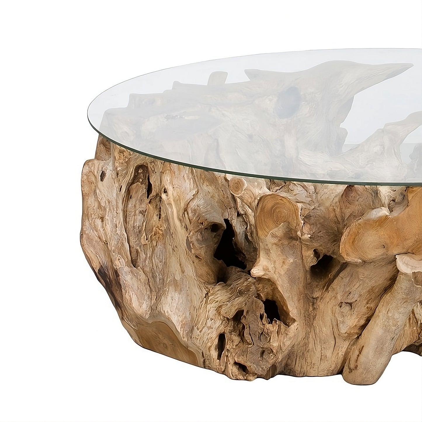 Coffee table Root 100 (58440N) with glass