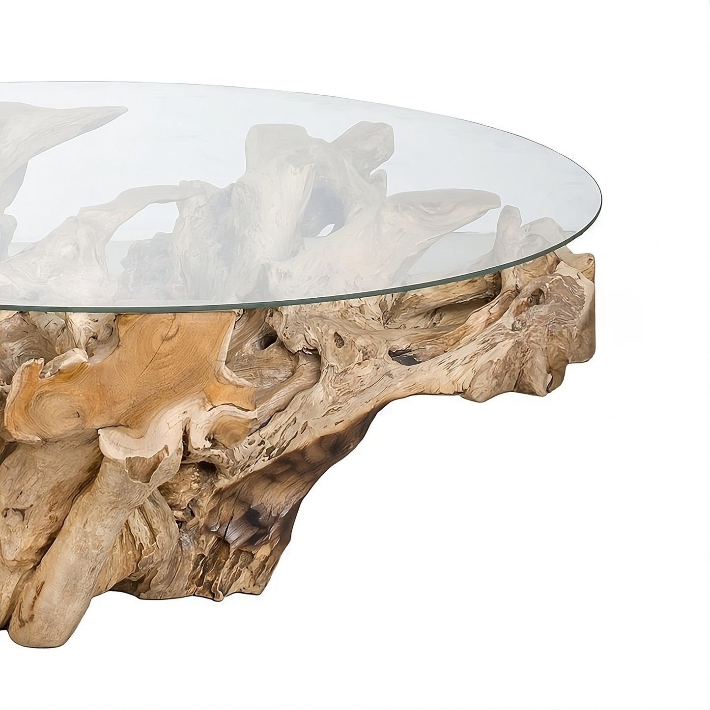 Coffee table Root 100 (58440N) with glass