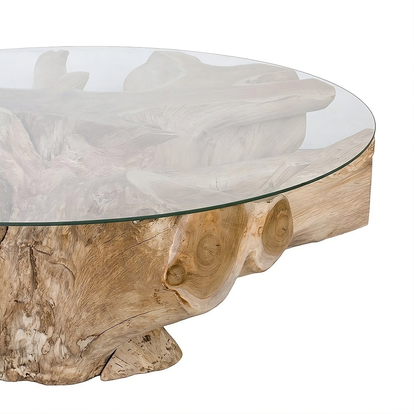 Coffee table Root 100 (58442N) with glass
