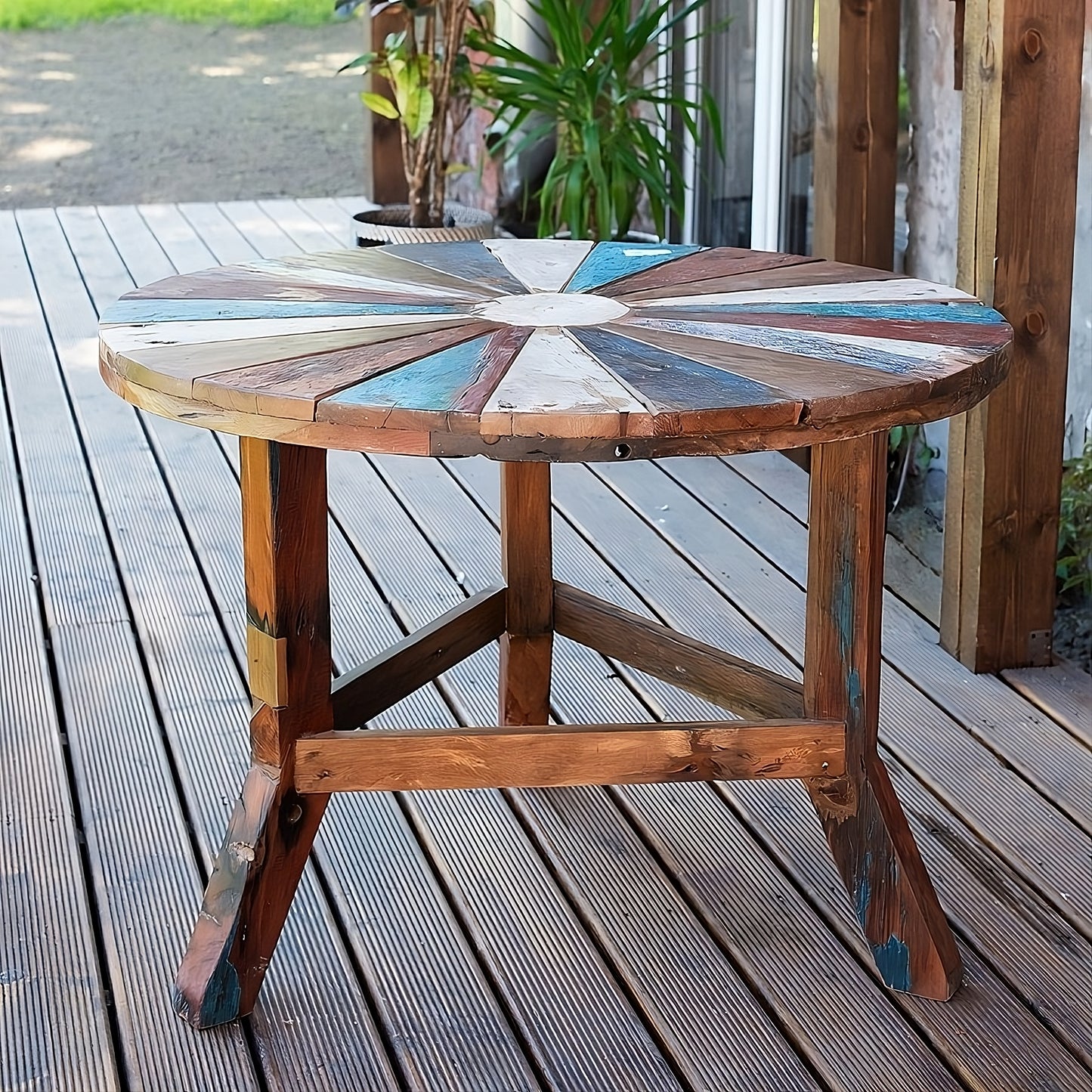 Dining table round Sun 110