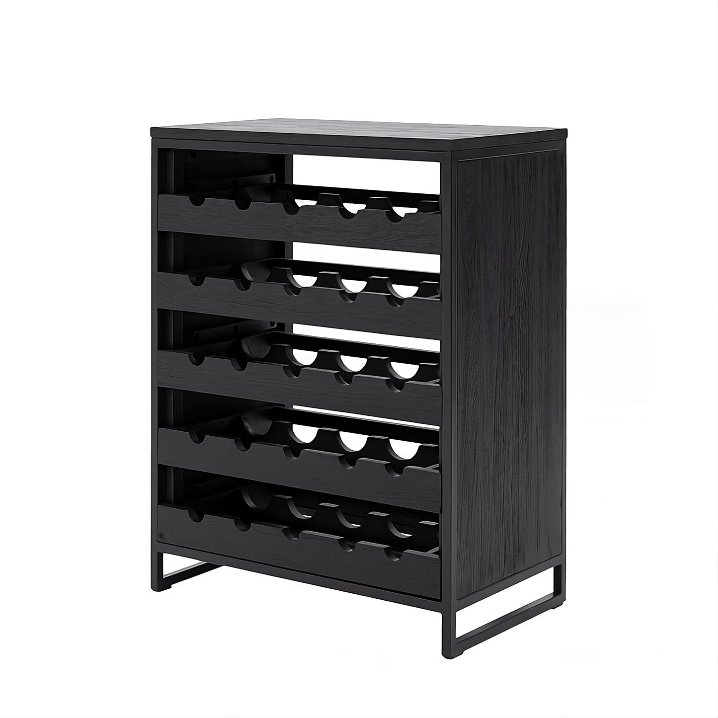 Wine storage chest Tuareg Black