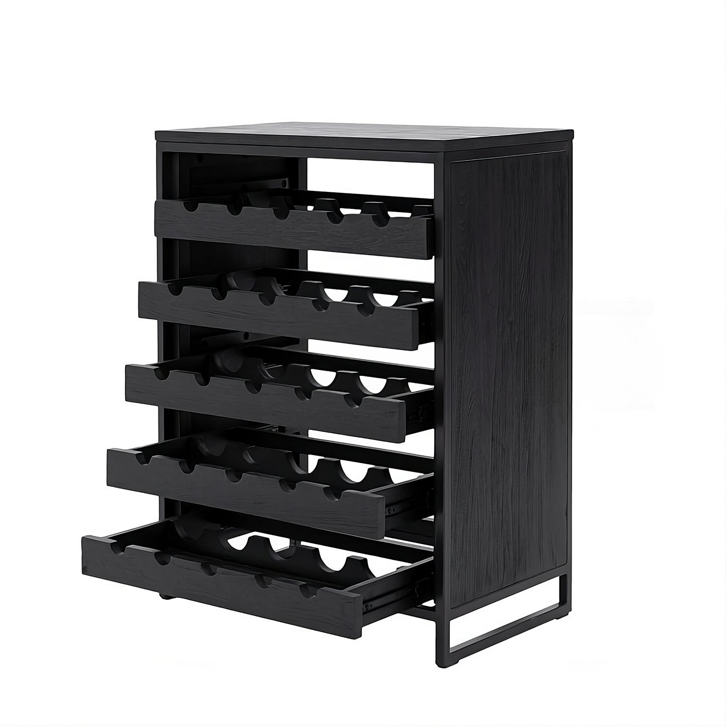 Wine storage chest Tuareg Black