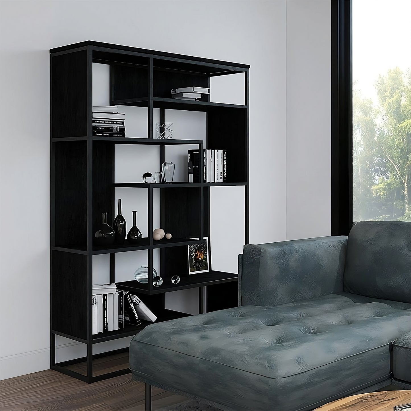Book rack Tuareg Black 120