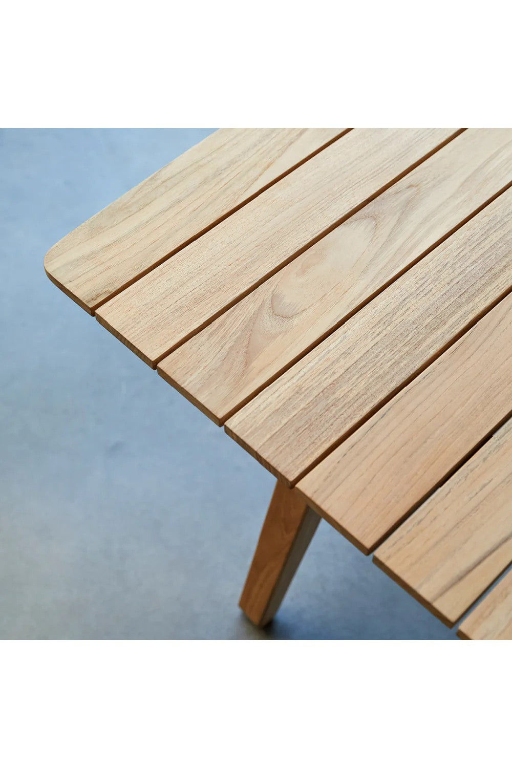 Teak Rectangular Garden Table | Tikamoon Antioni