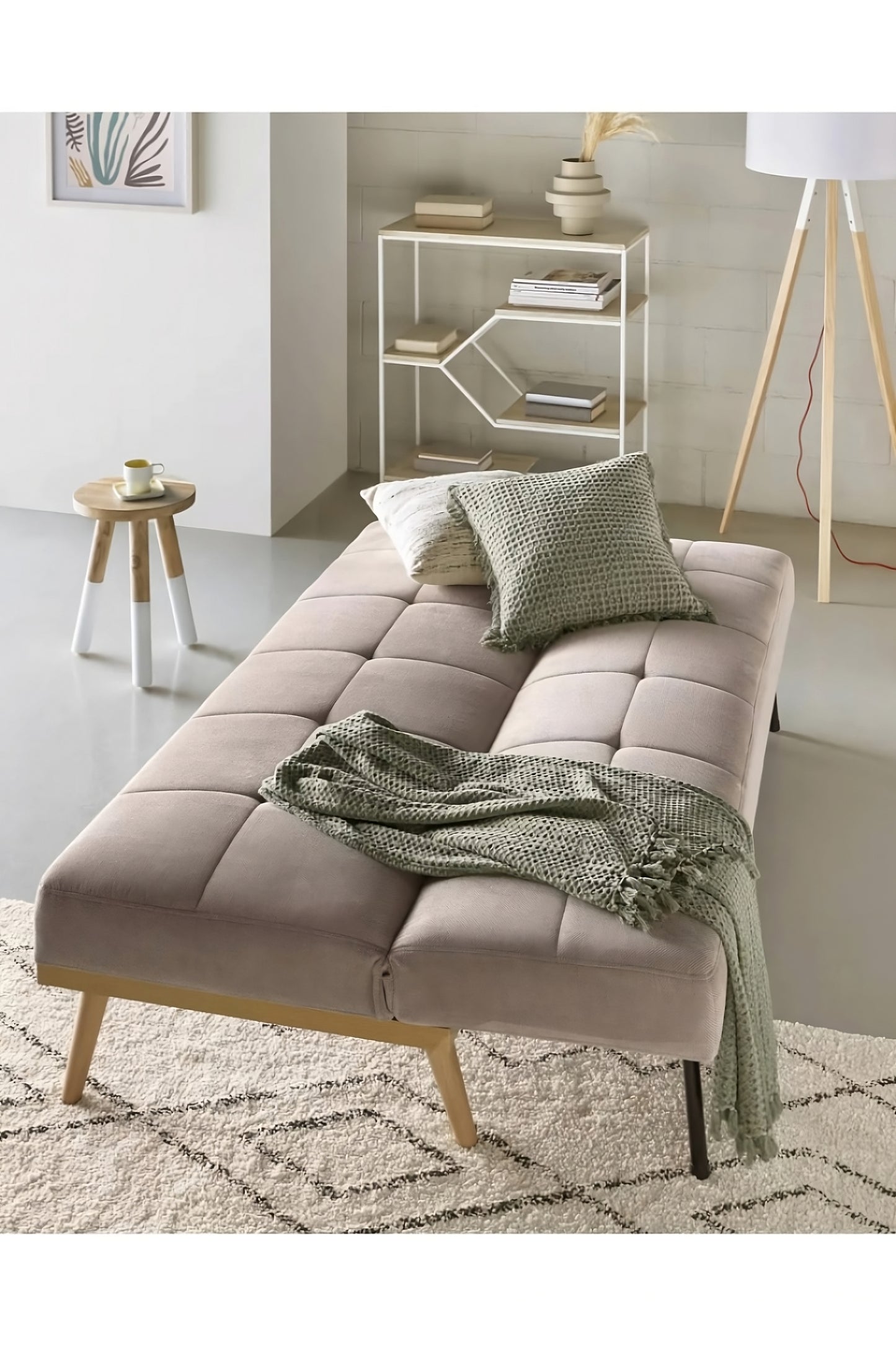 Teak Wood Accent Stool (2) | La Forma Crosby