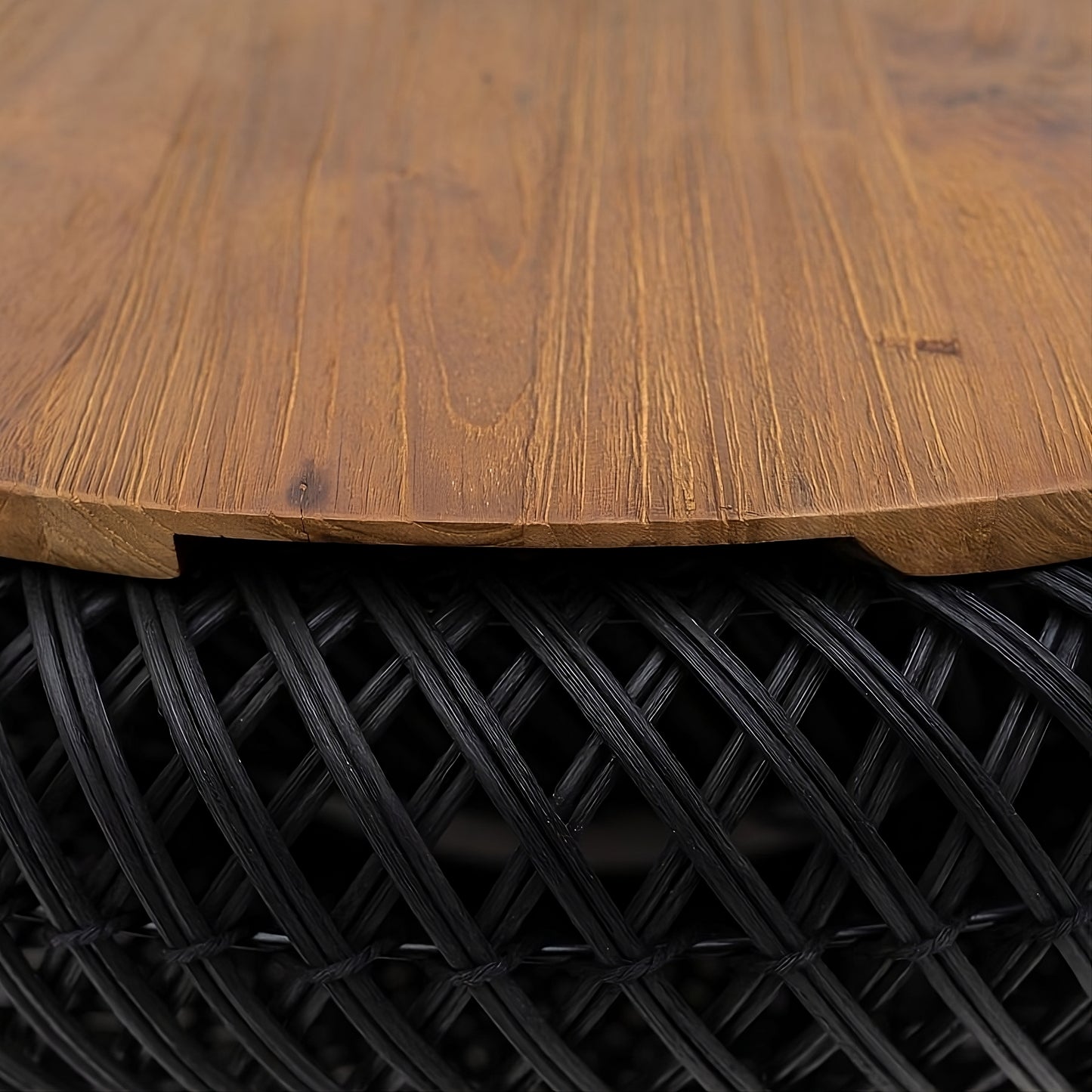 Coffee table Wawe Black 80