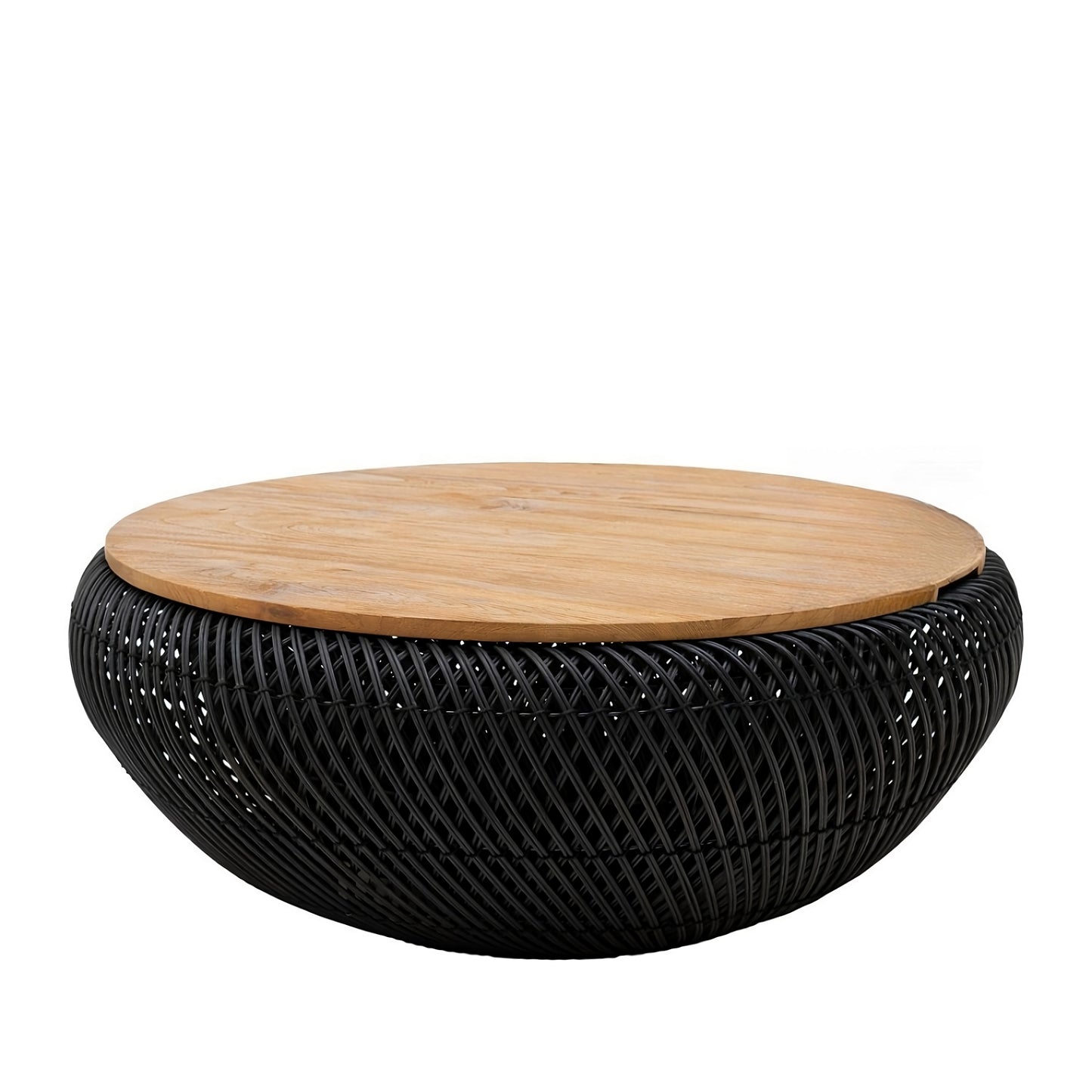 Coffee table Wawe Black 80
