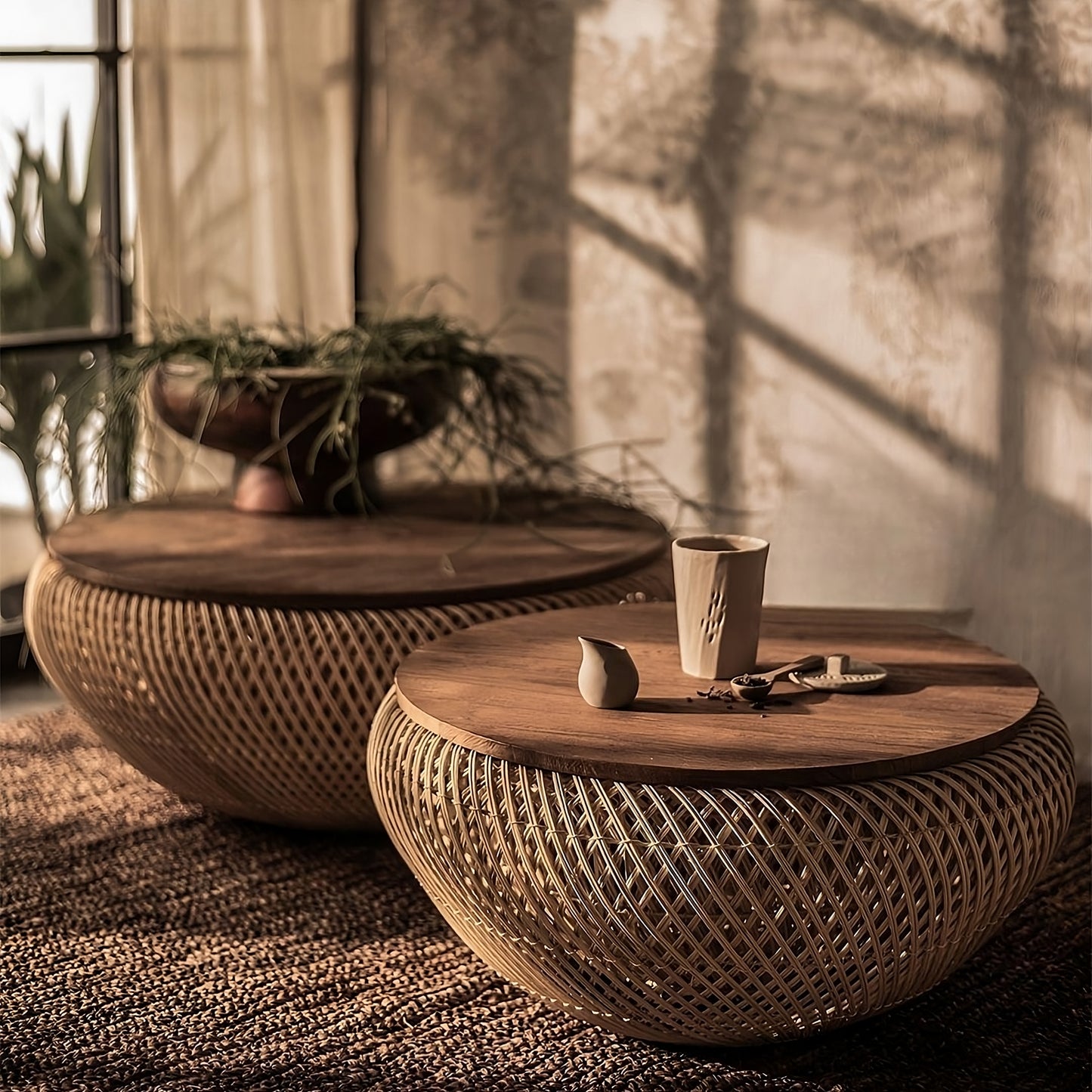 Coffee table Wawe Natural 65
