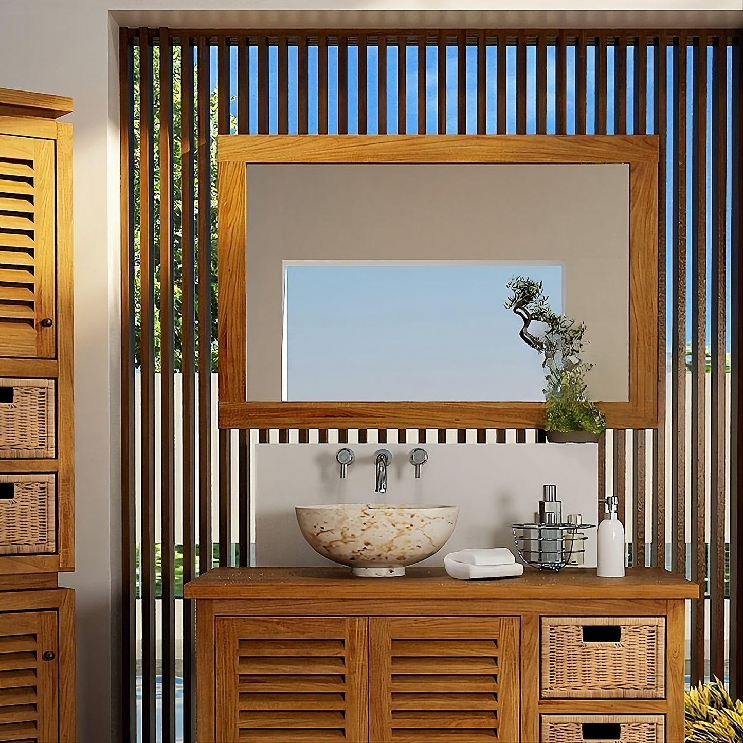 Mirror rectangular 130