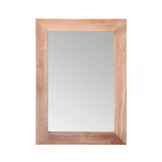 Mirror rectangular 50 (white wash)