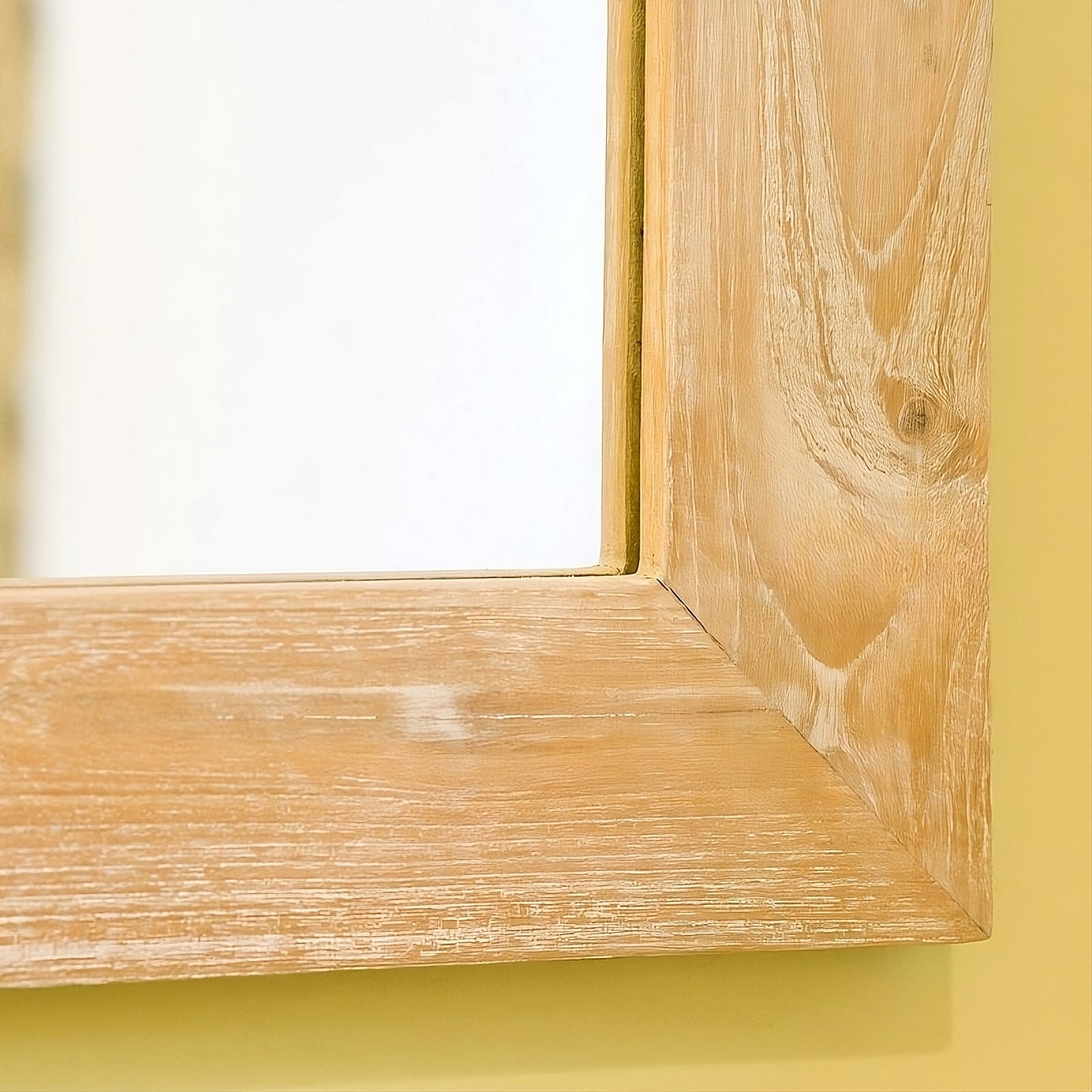 Mirror 90 (white wash)