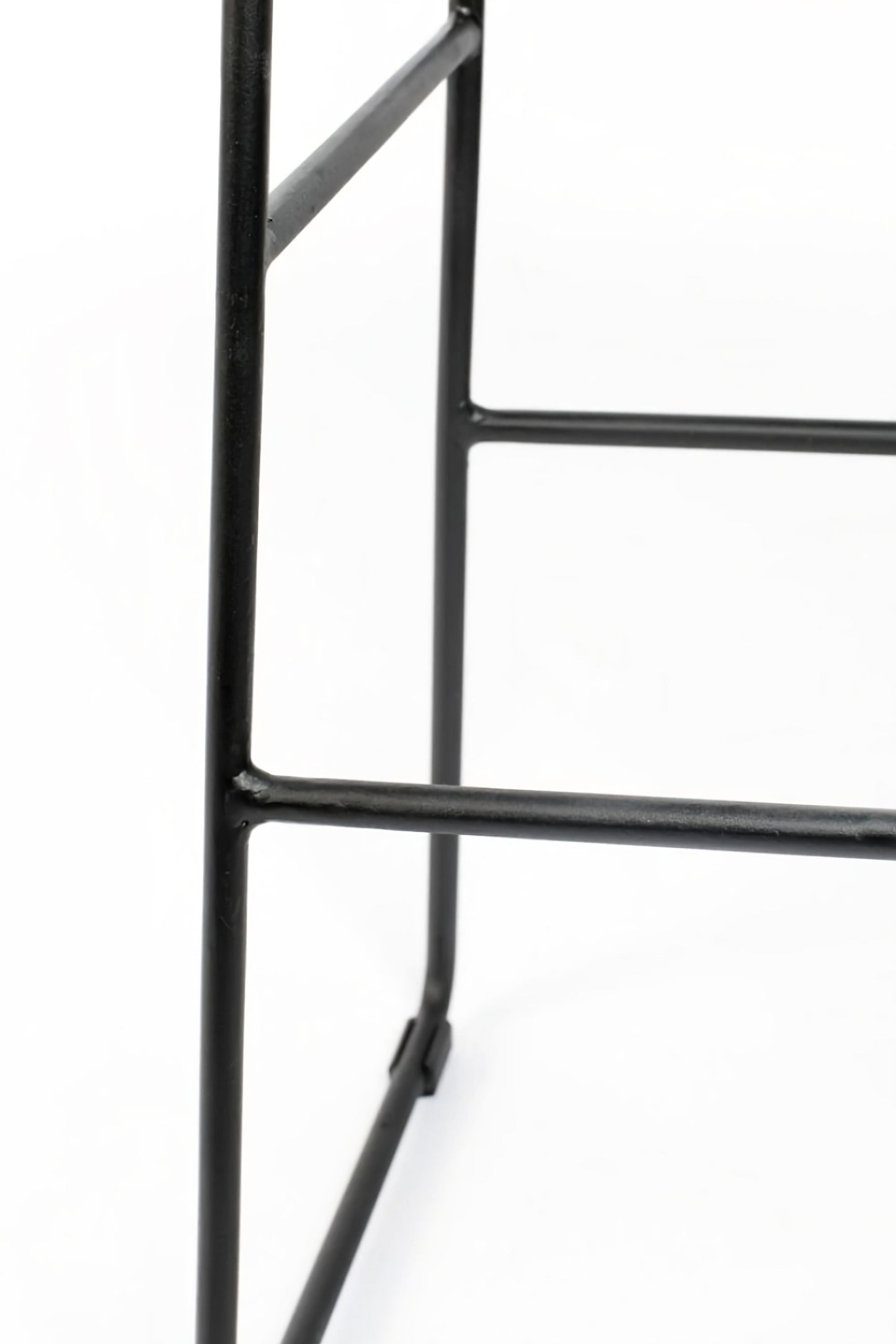 Black Saddle Counter Stool | DF Tangle