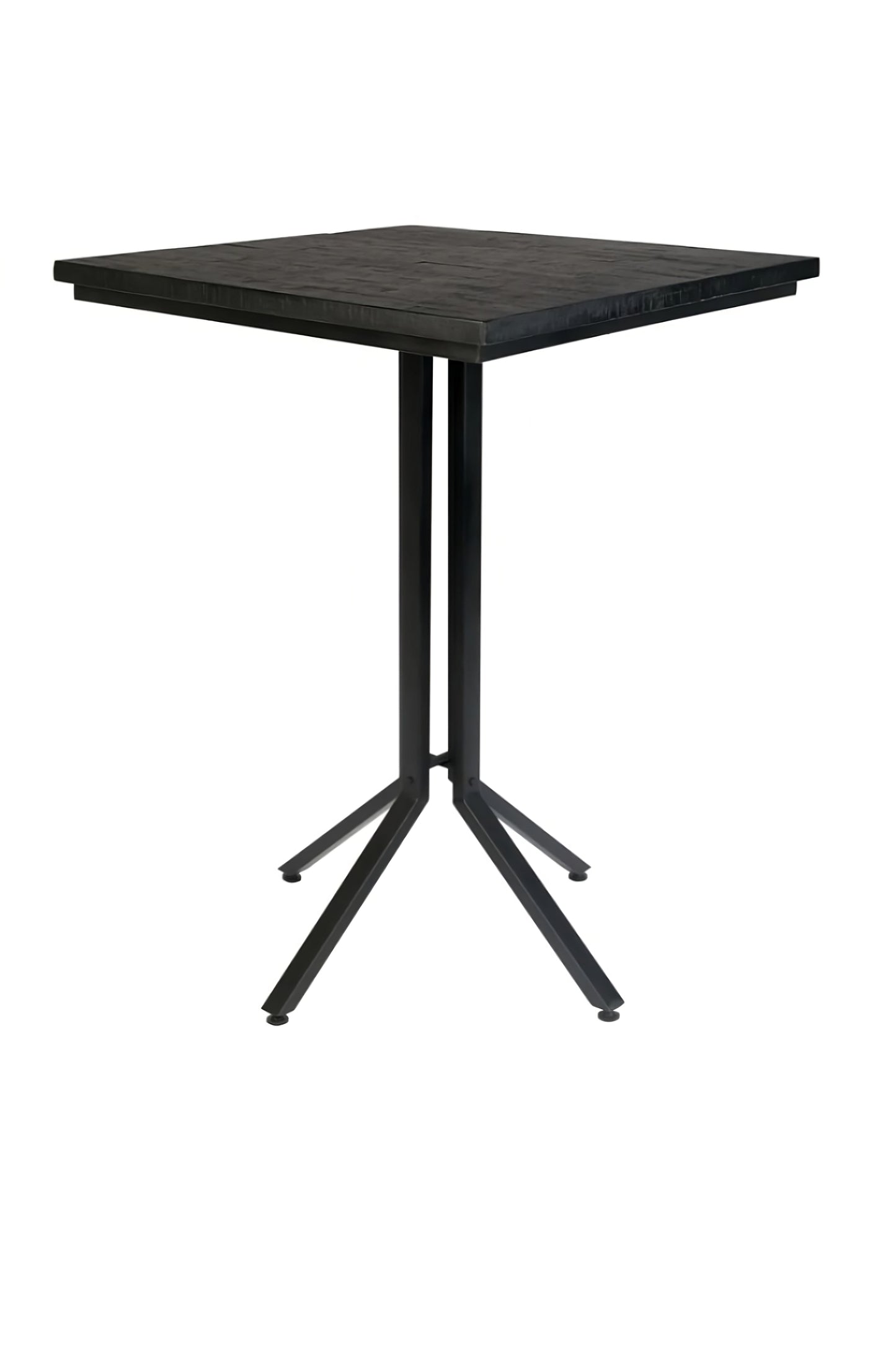 Black Square Teak Bar Table | DF Maze