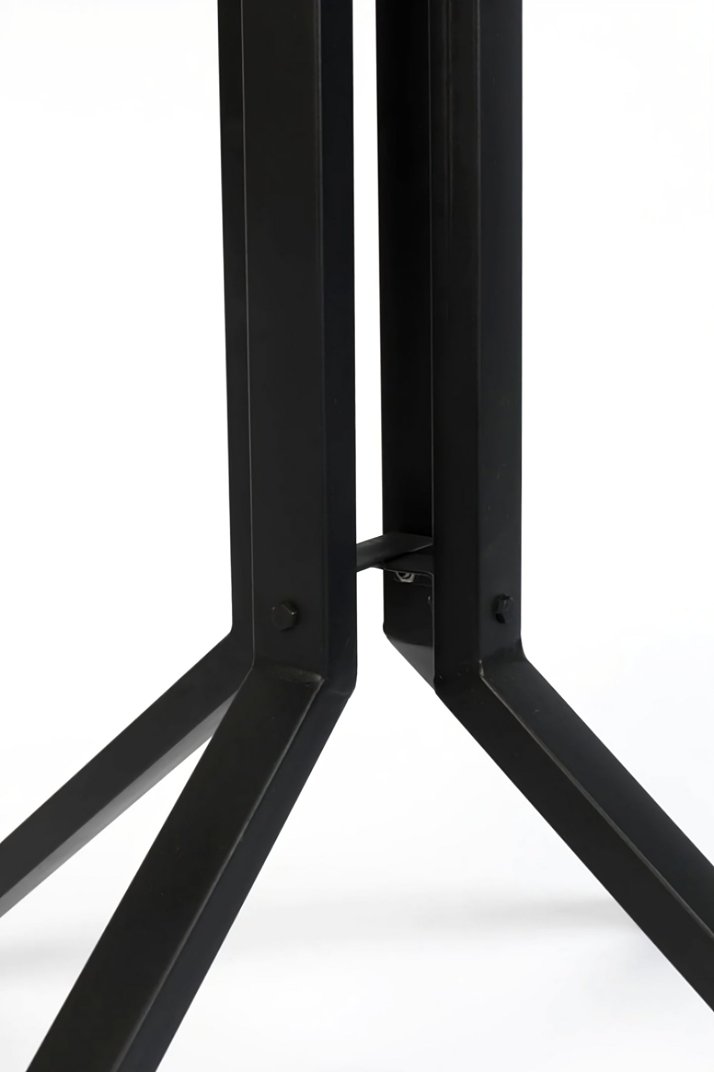 Black Square Teak Bar Table | DF Maze