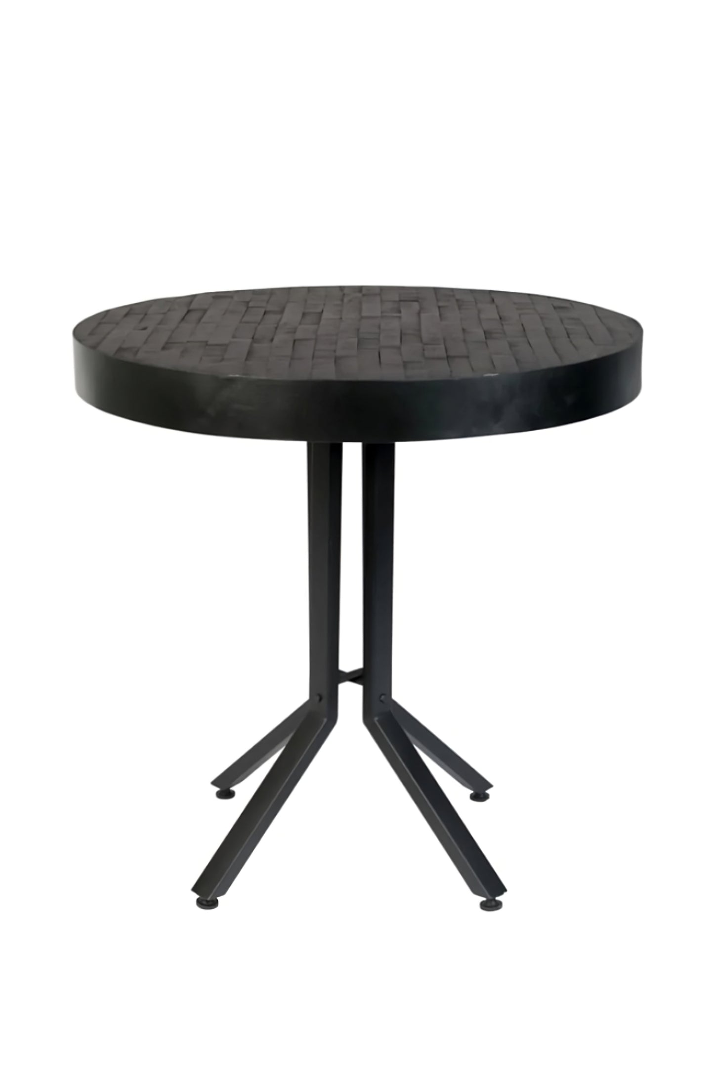 Black Teak Bistro Table | DF Maze