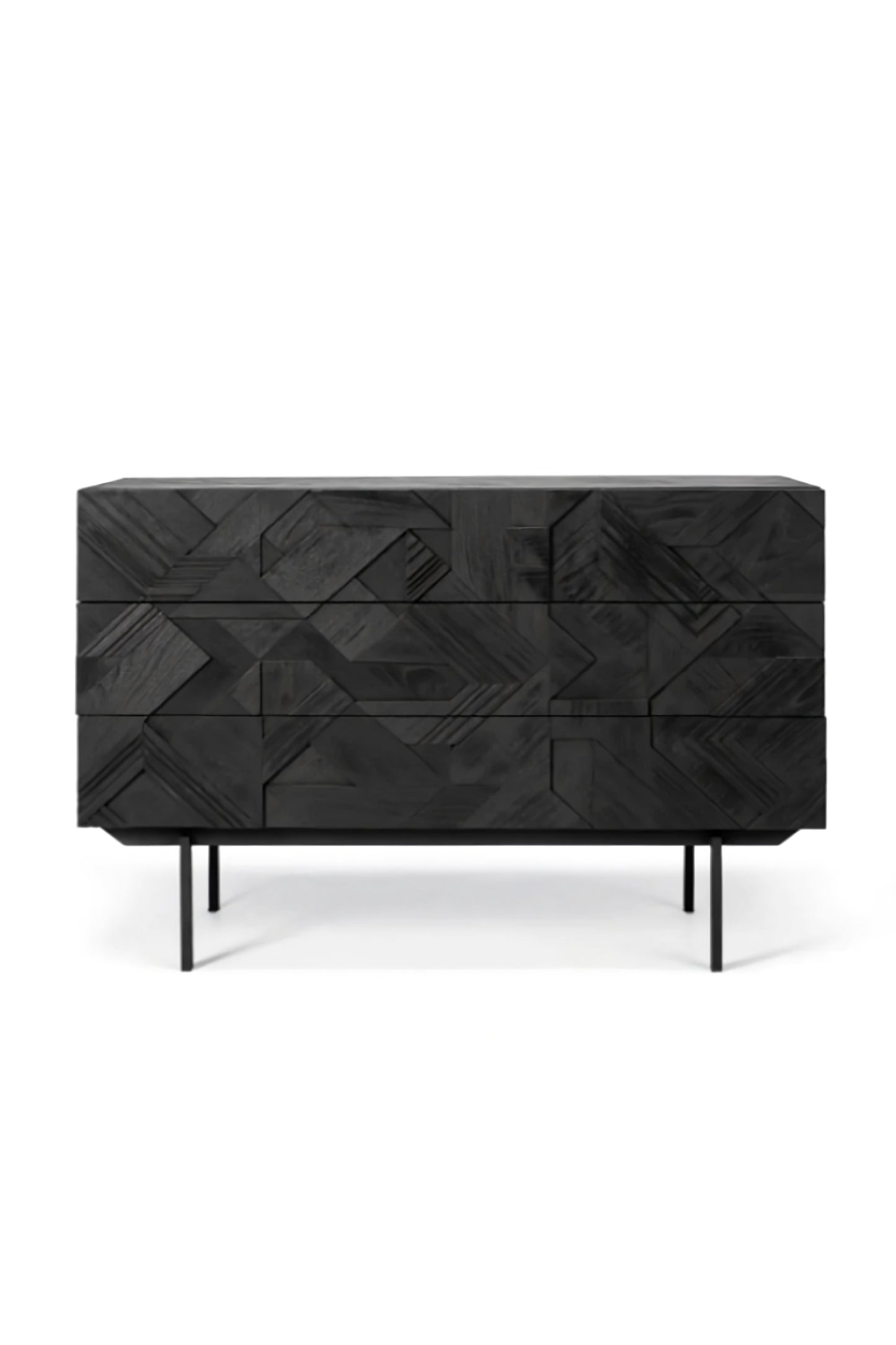 Black Teak Dresser | Ethnicraft Graphic