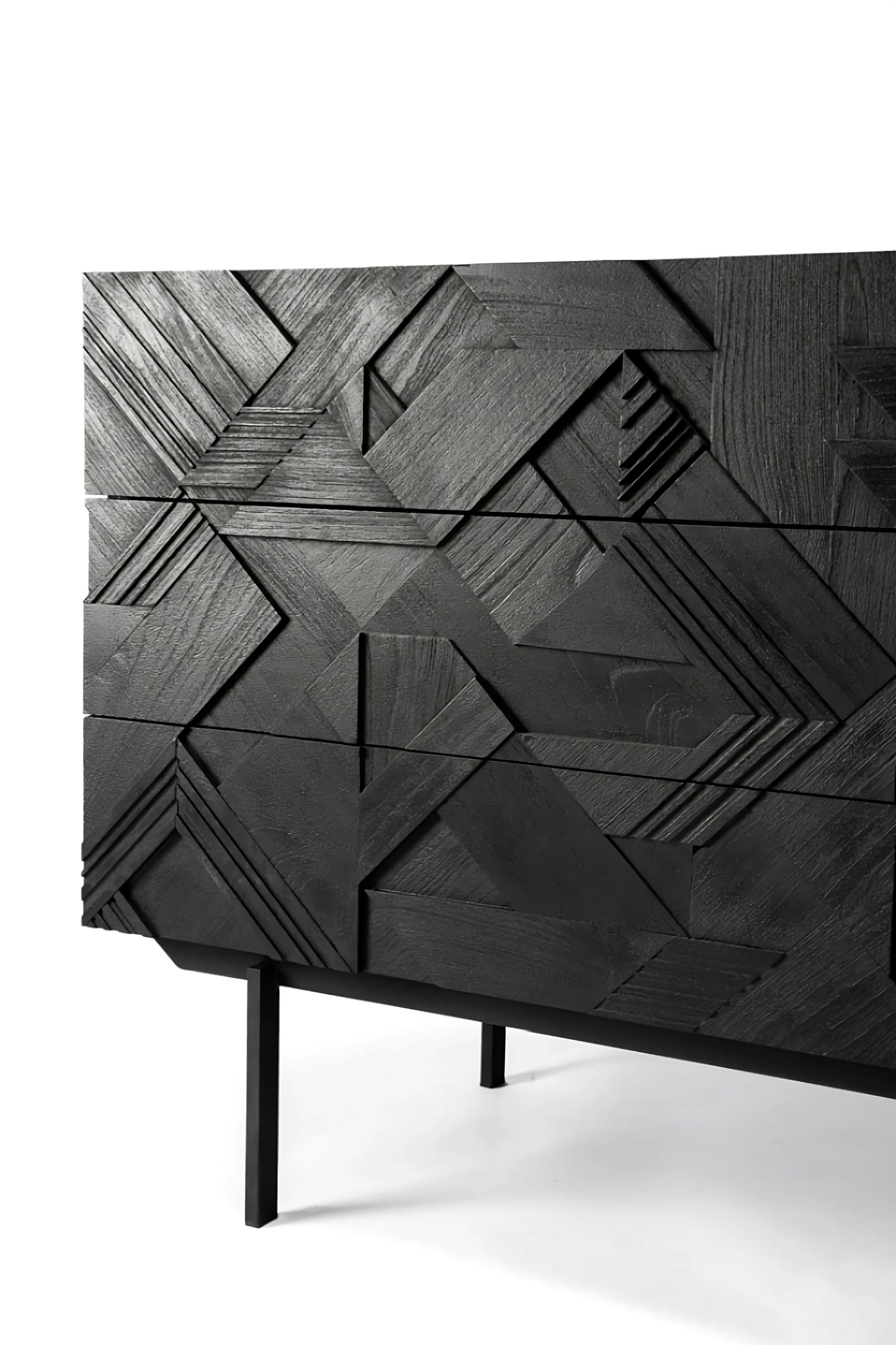 Black Teak Dresser | Ethnicraft Graphic