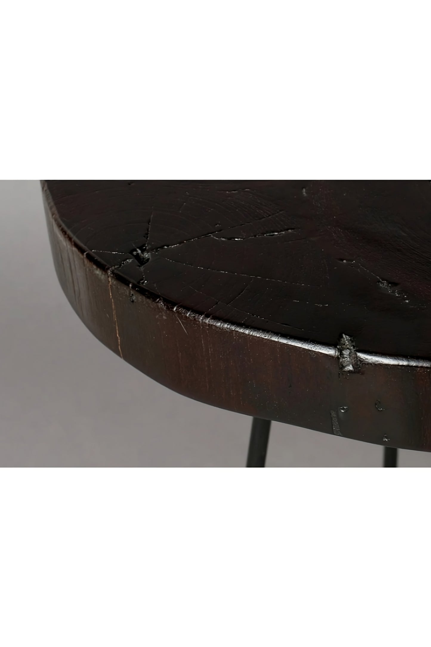 Black Teak Side Table | Dutchbone Kraton