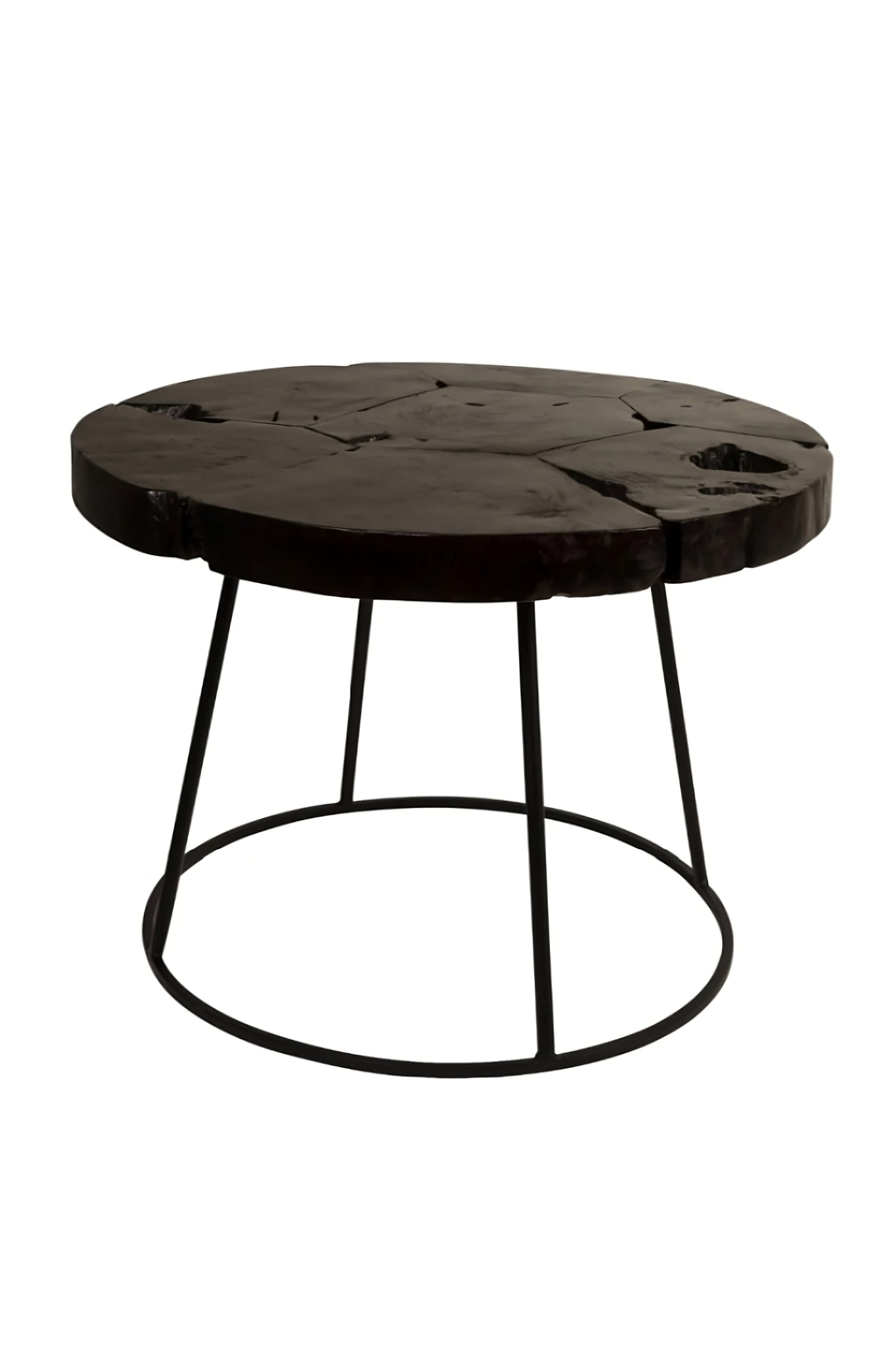 Black Teak Side Table | Dutchbone Kraton