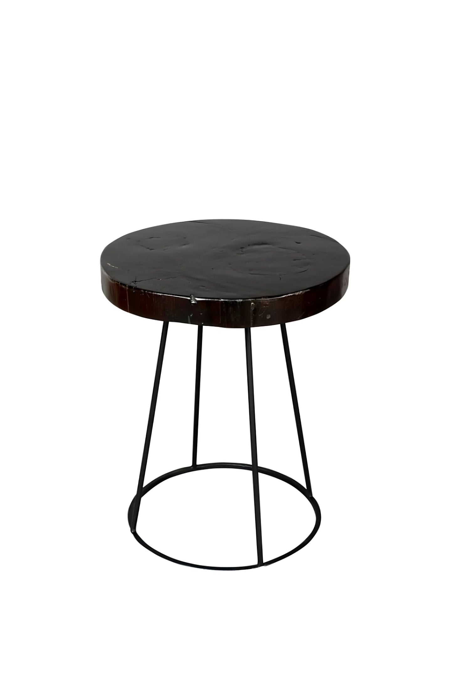 Black Teak Side Table | Dutchbone Kraton