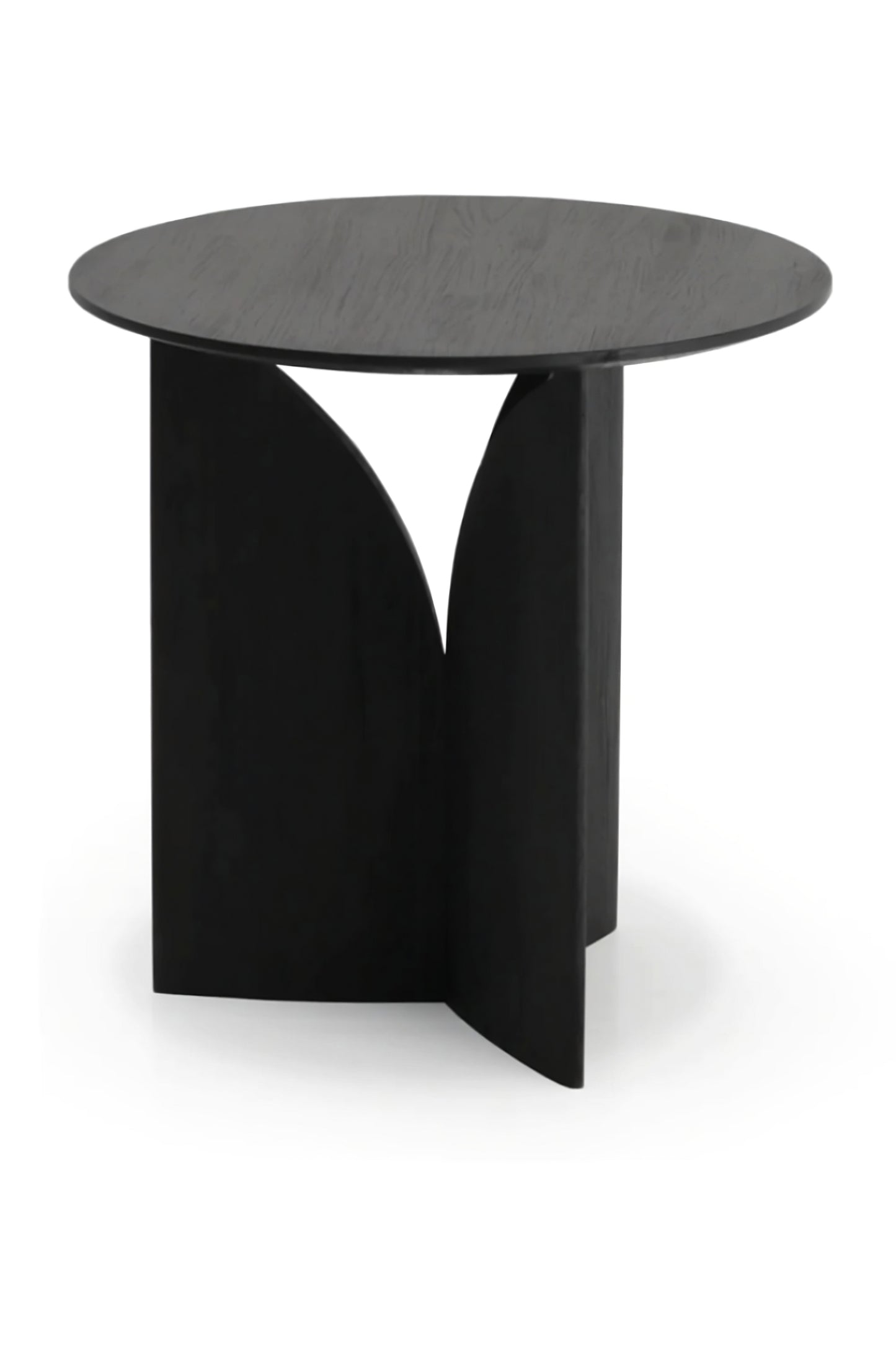 Black Teak Side Table | Ethnicraft Fin