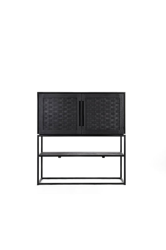 Black Wooden 2-Door High Dresser | dBodhi Karma