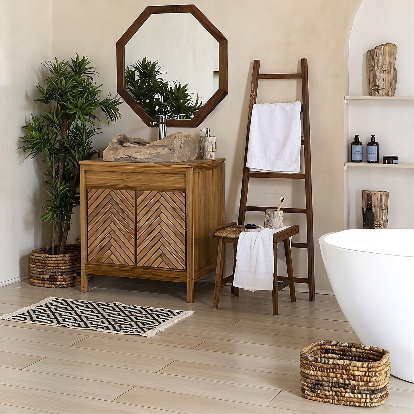 Set of baskets Caterpillar (3 pcs)